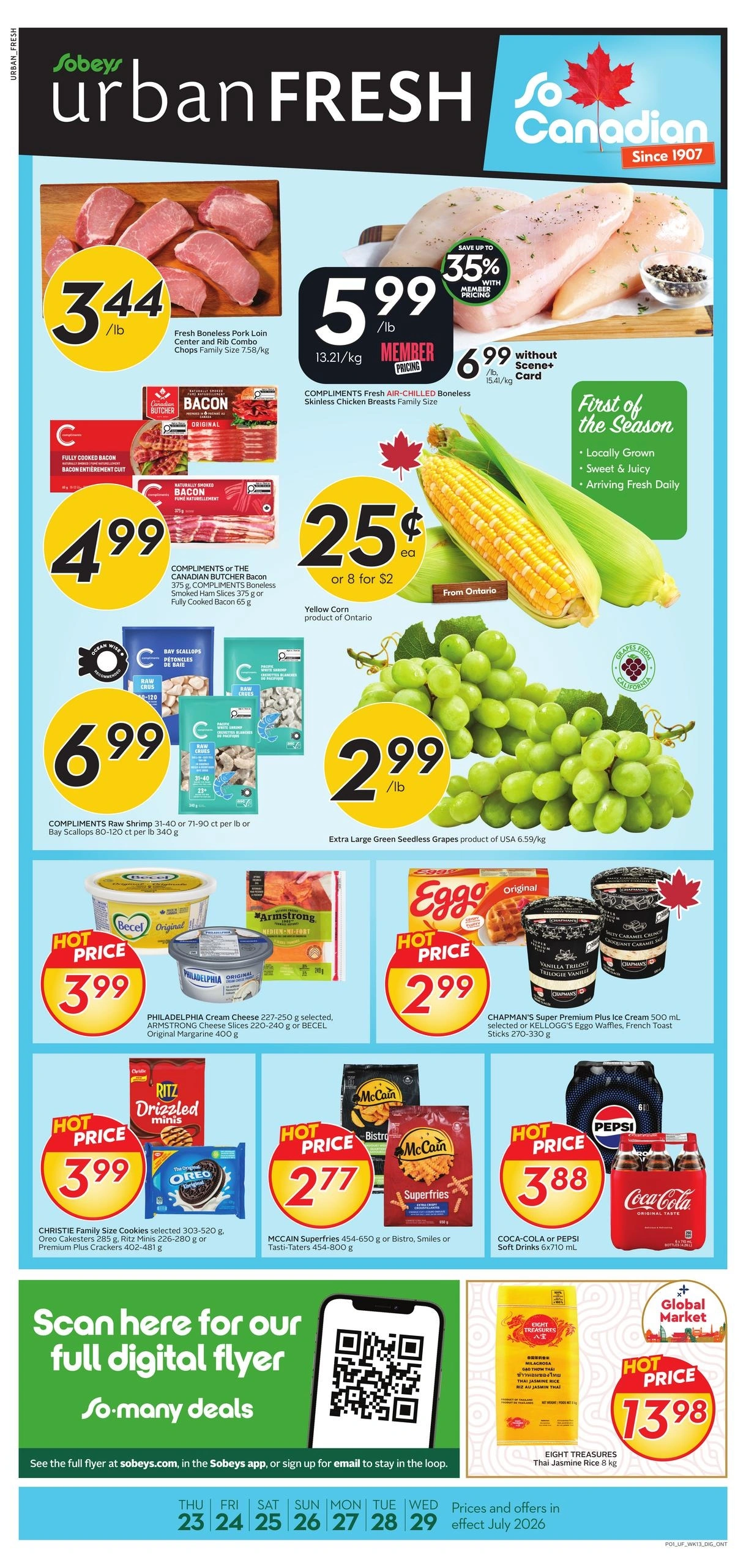 Sobeys flyer page 1