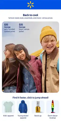 Walmart Back to School in Style