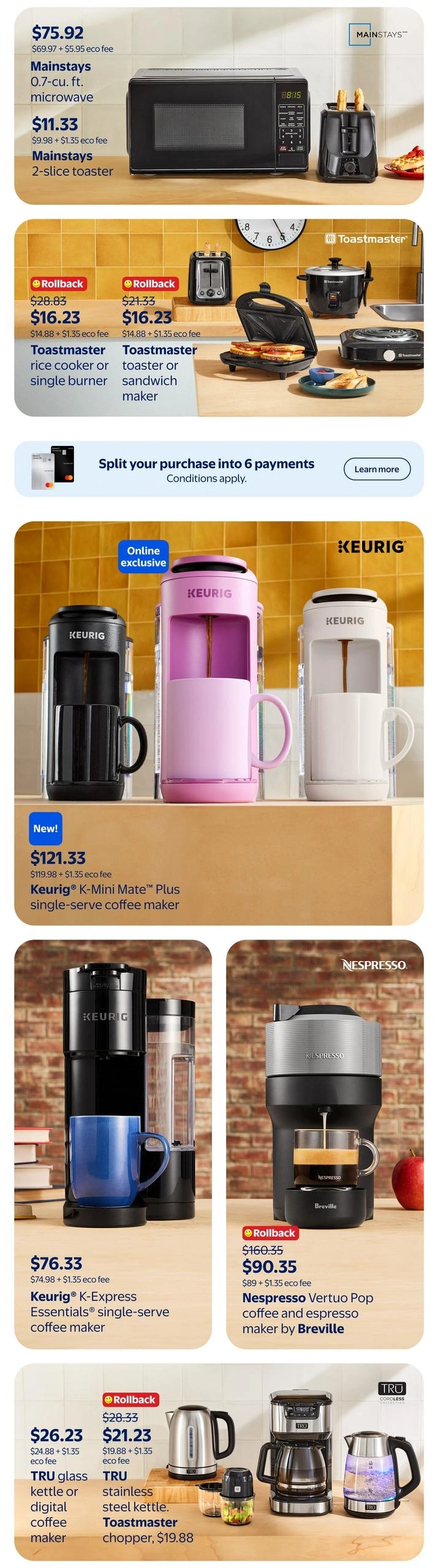 Walmart flyer page 16