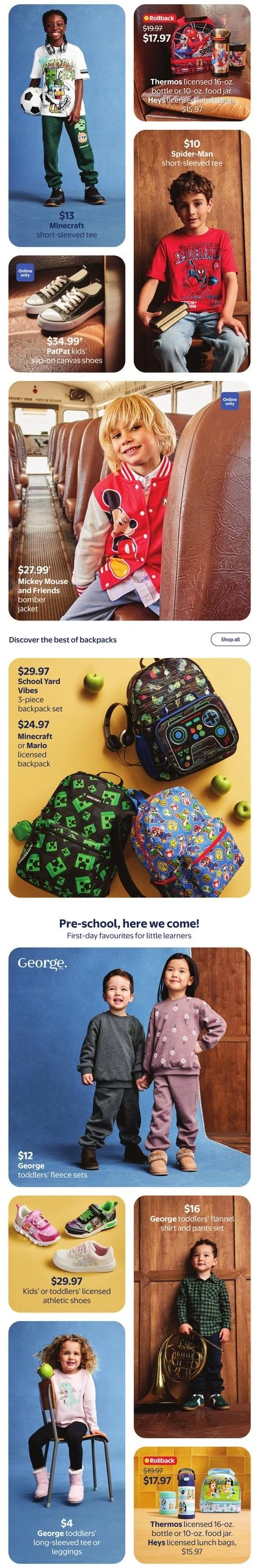 Walmart flyer page 4