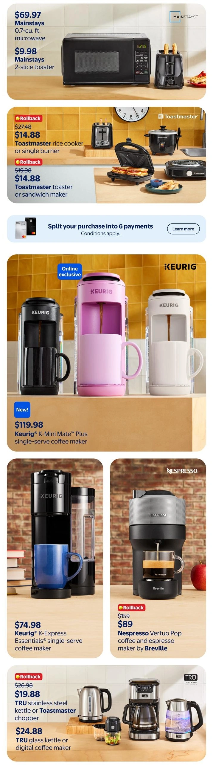 Walmart flyer page 16
