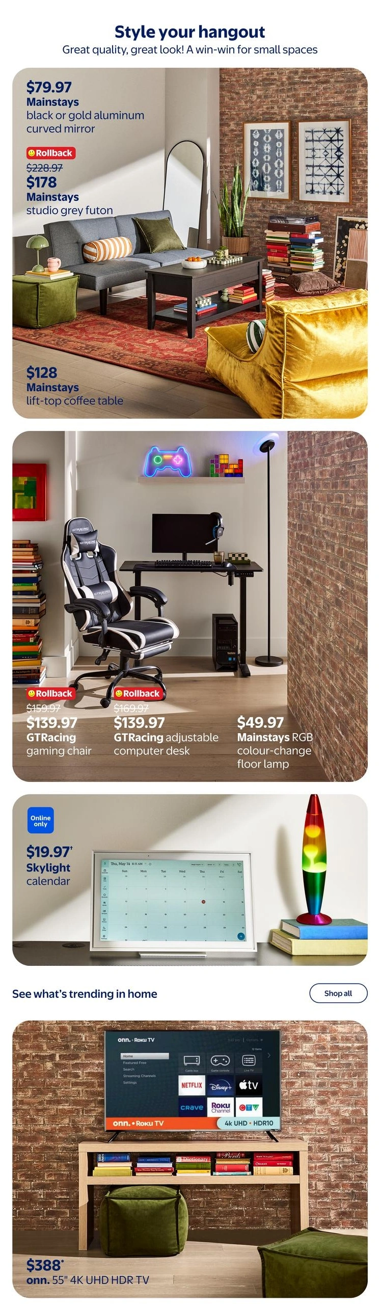 Walmart flyer page 20