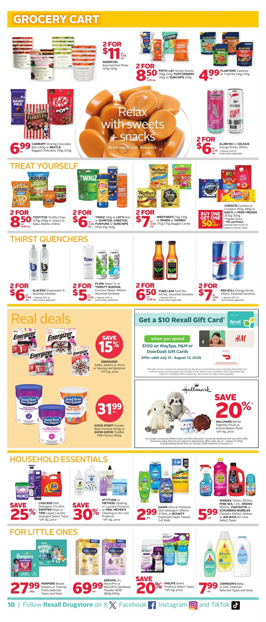 Rexall flyer page 19
