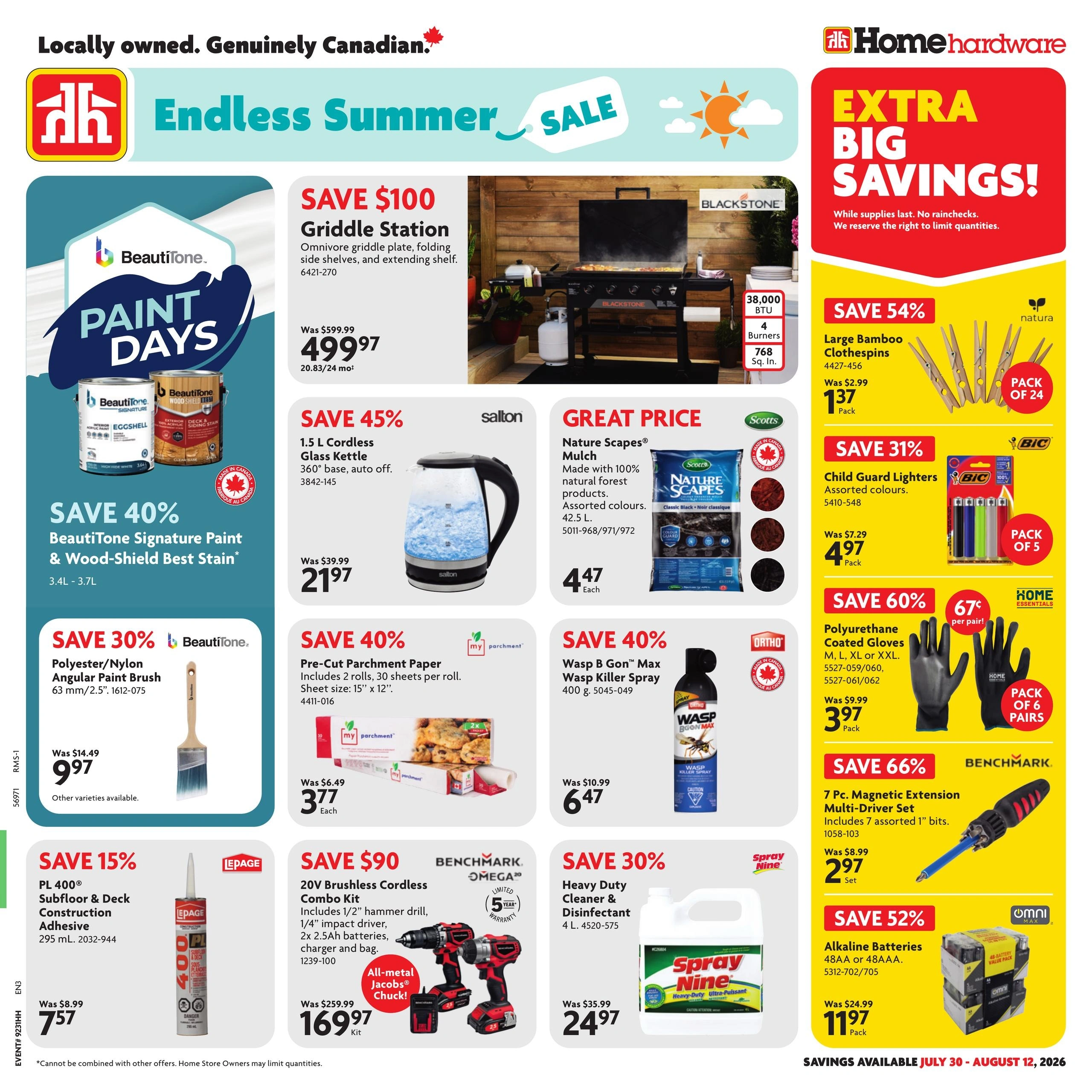 Home Hardware flyer page 1