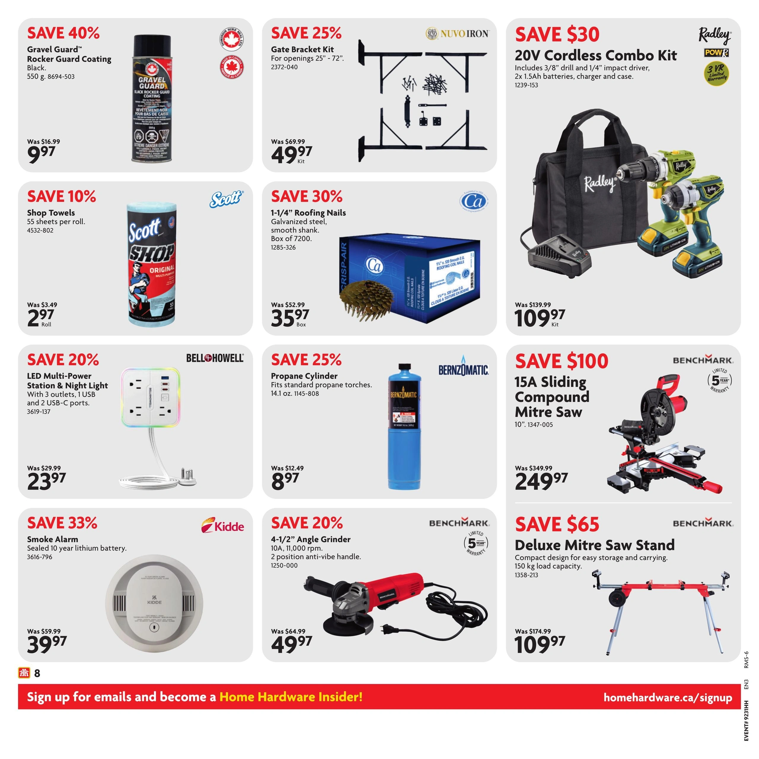 Home Hardware flyer page 8
