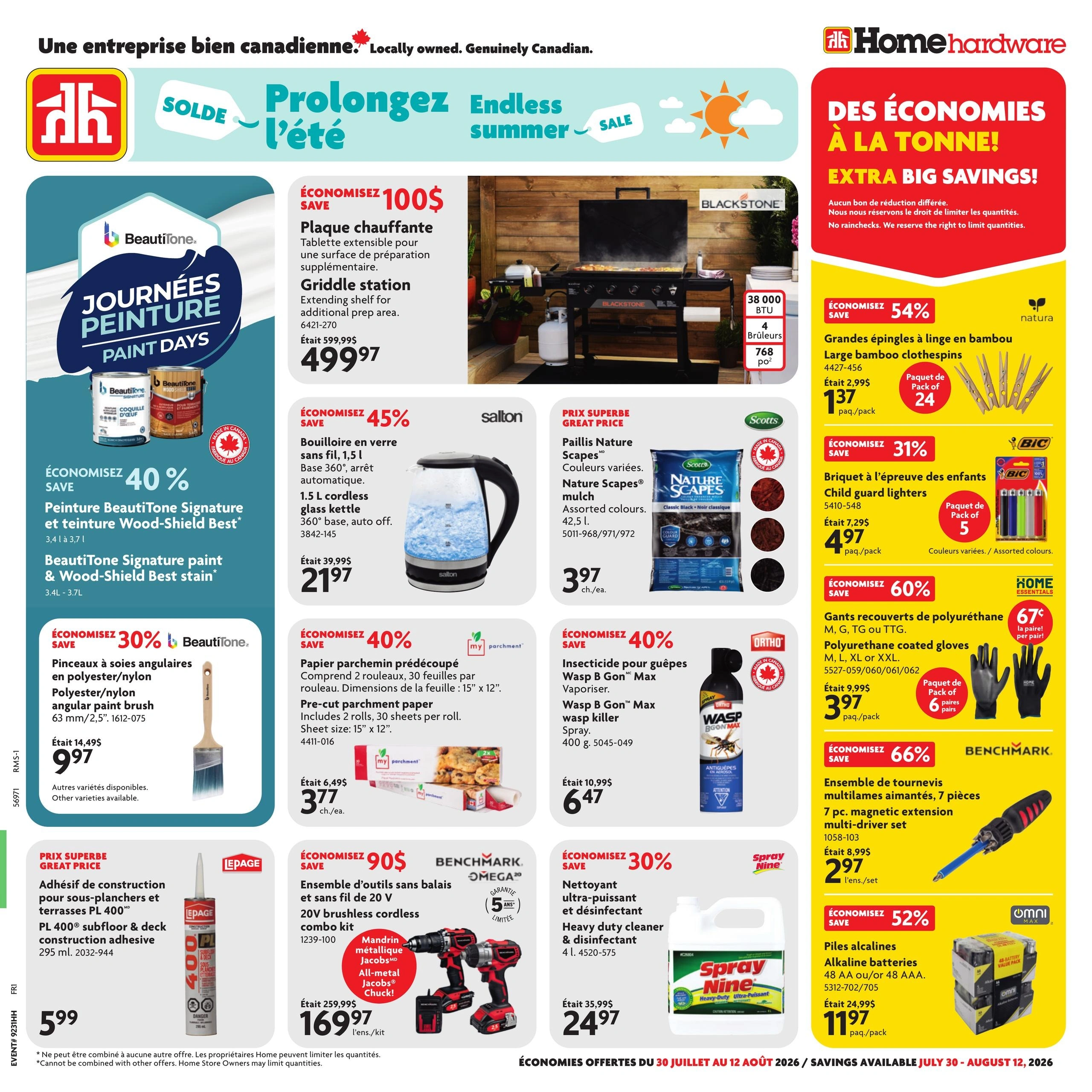 Home Hardware flyer page 1