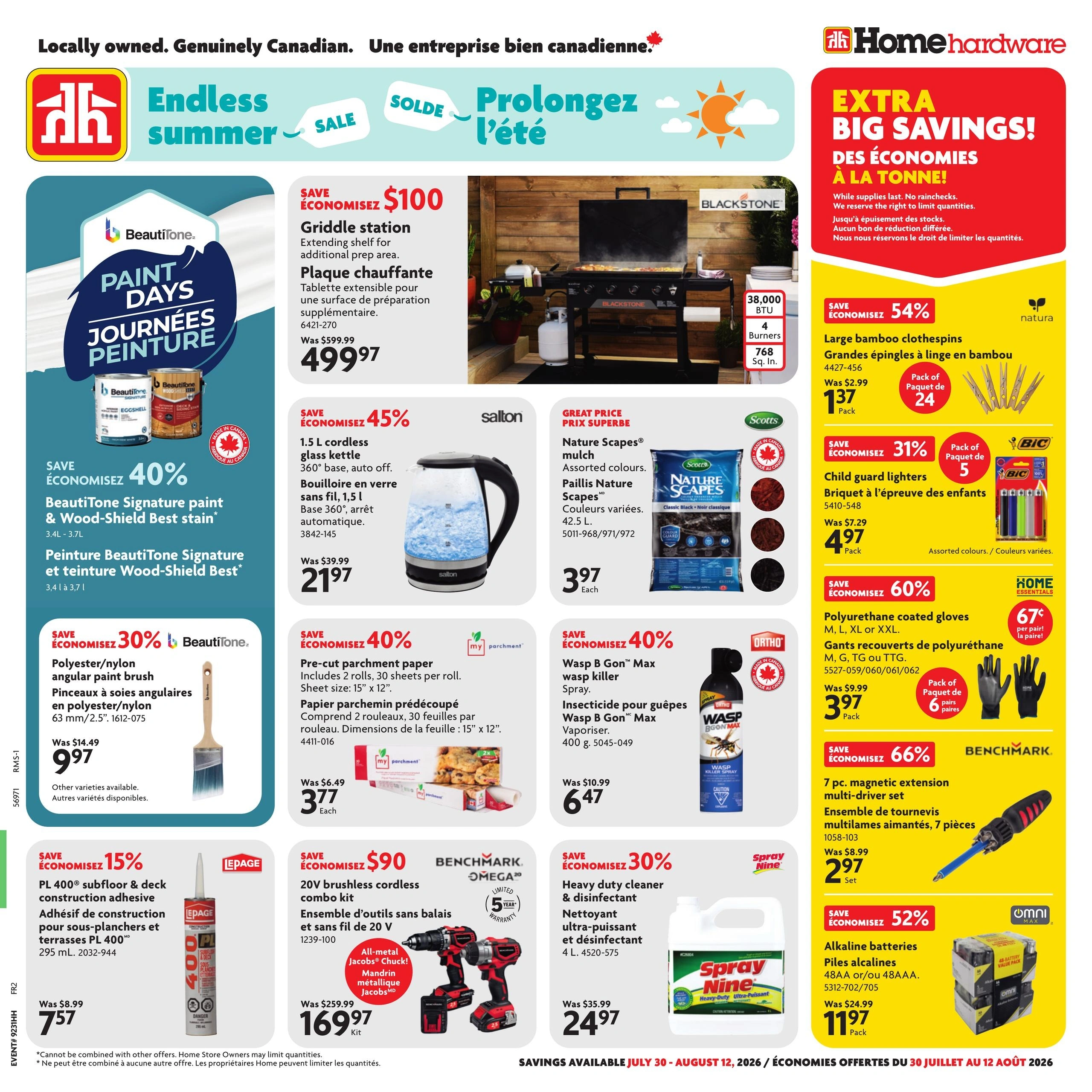 Home Hardware flyer page 1