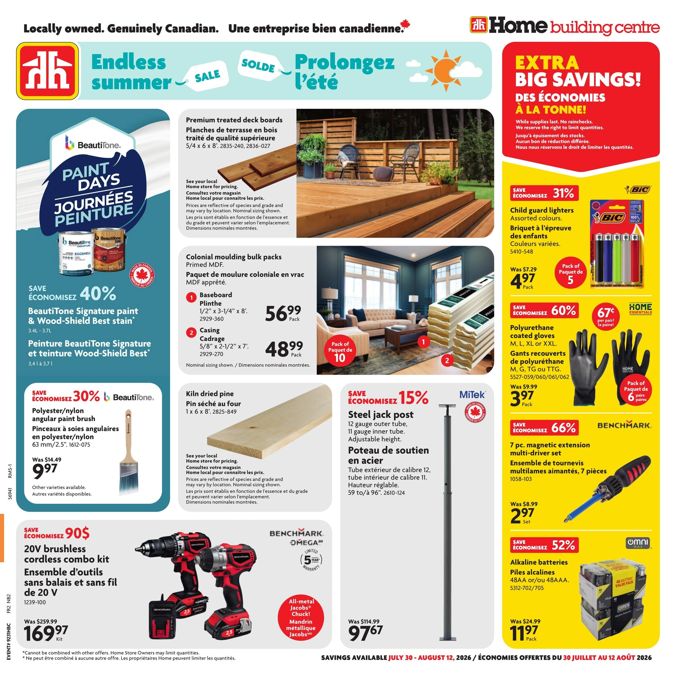 Home Hardware flyer page 1