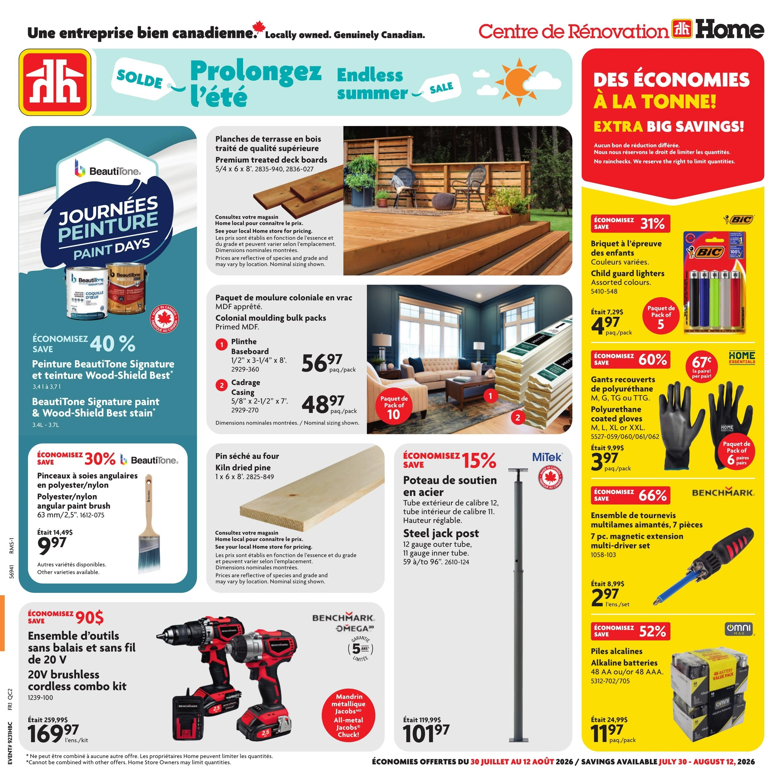 Home Hardware flyer page 1