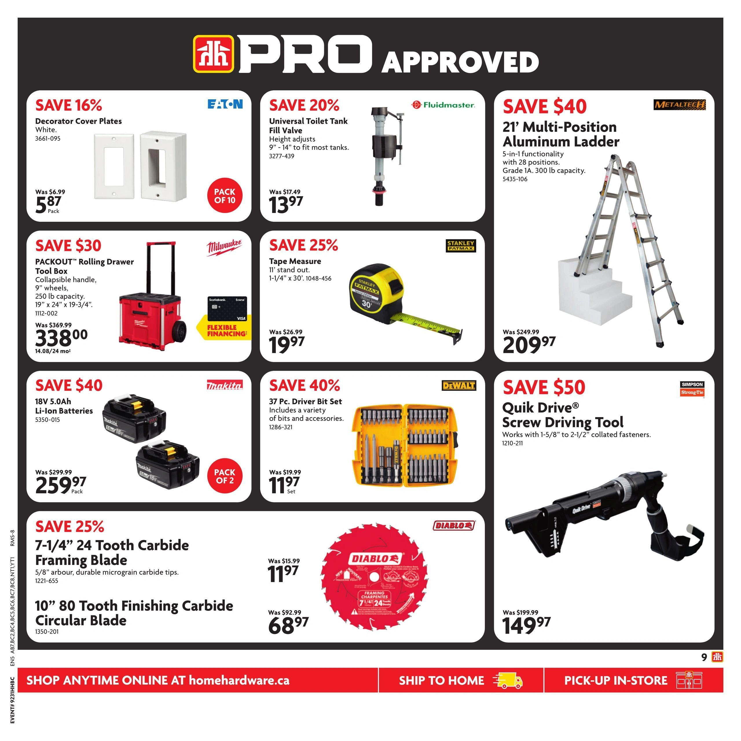 Home Hardware flyer page 10