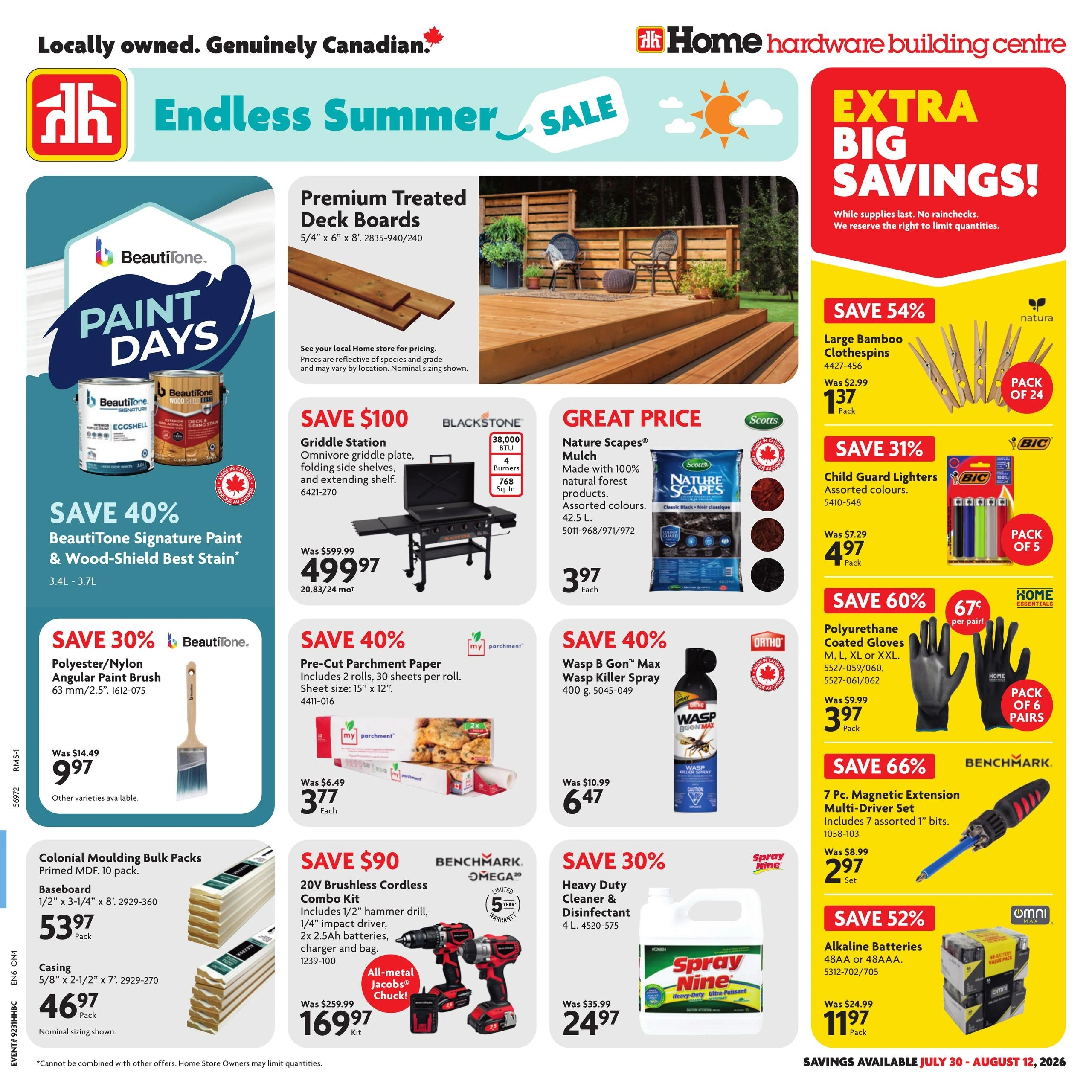 Home Hardware flyer page 1