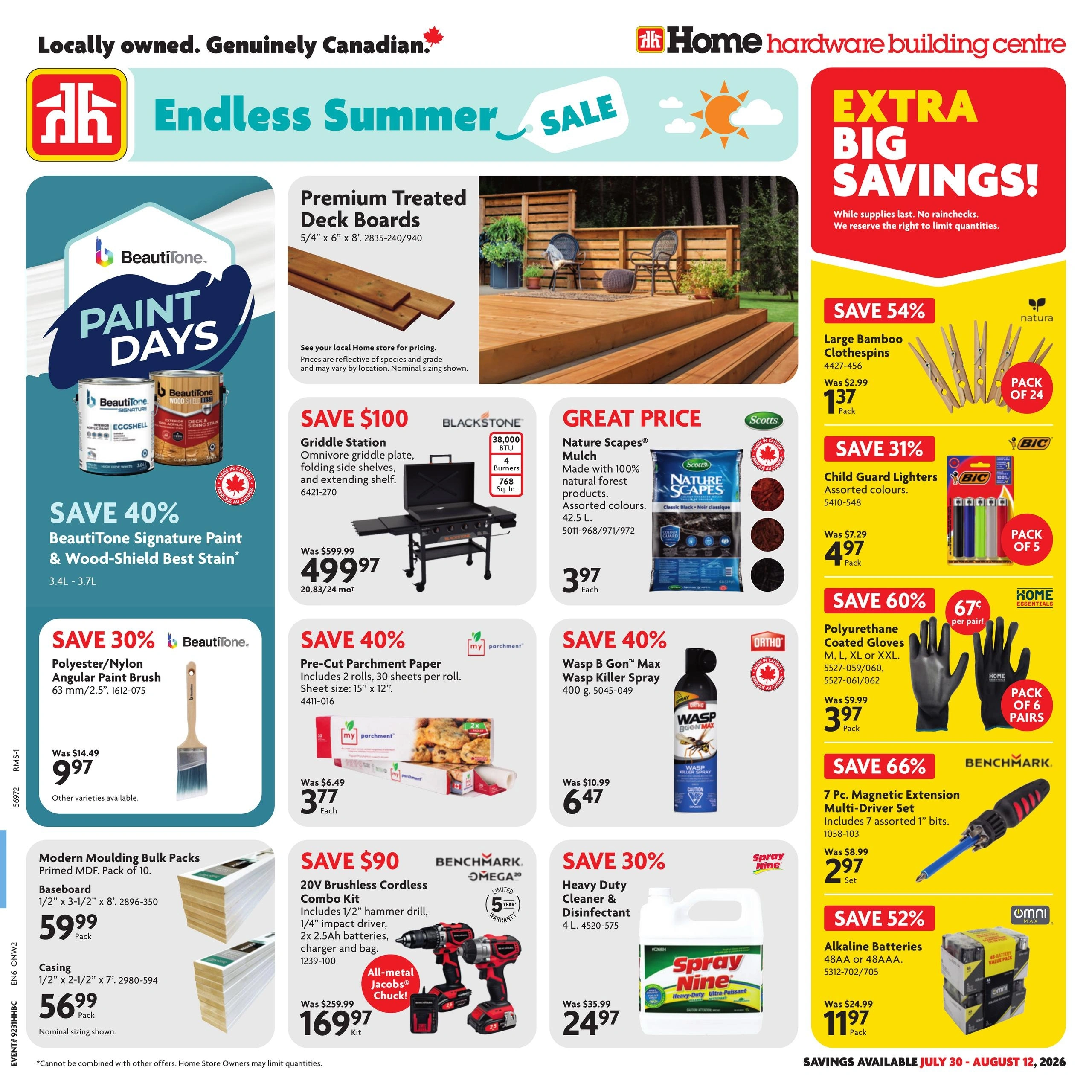 Home Hardware flyer page 1
