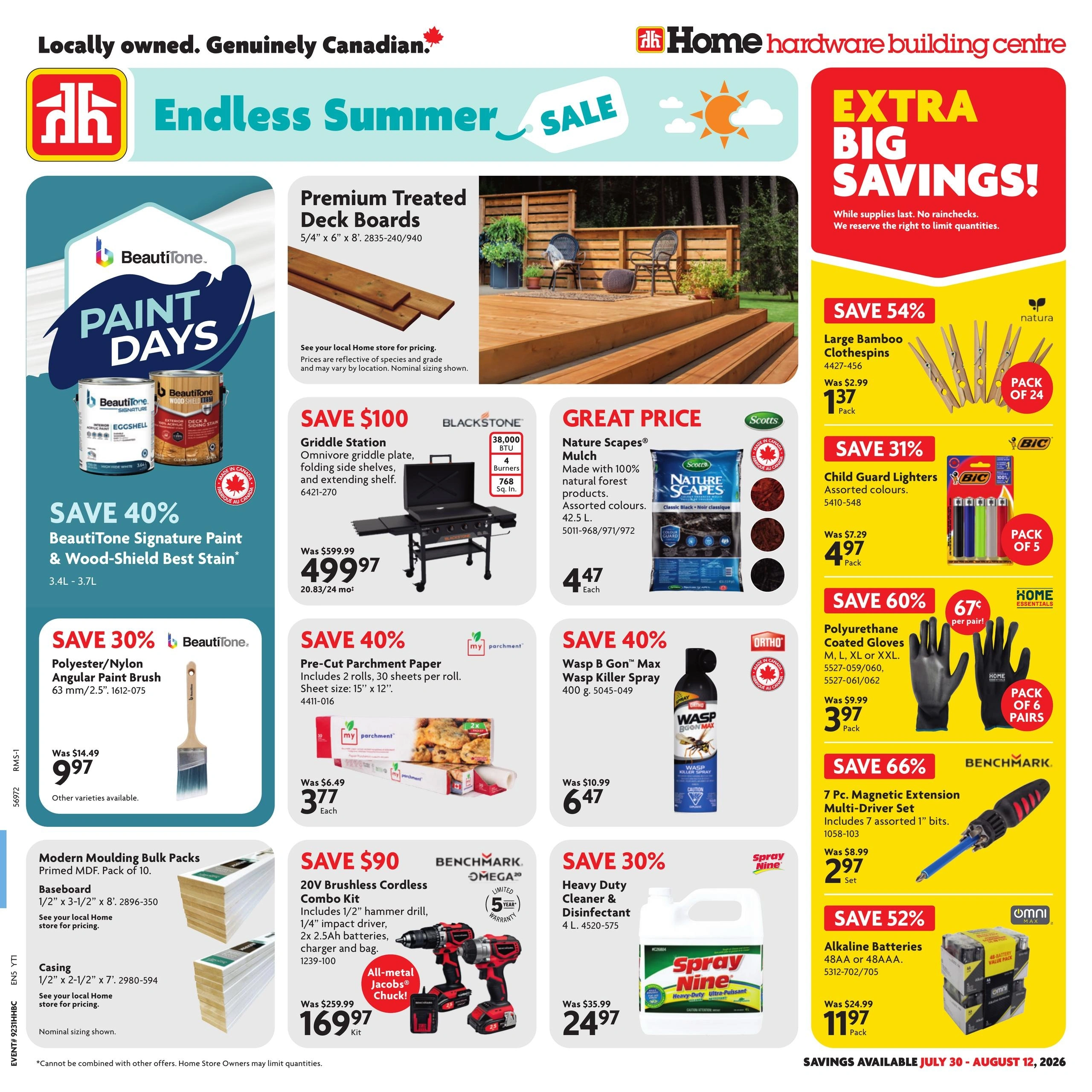 Home Hardware flyer page 1
