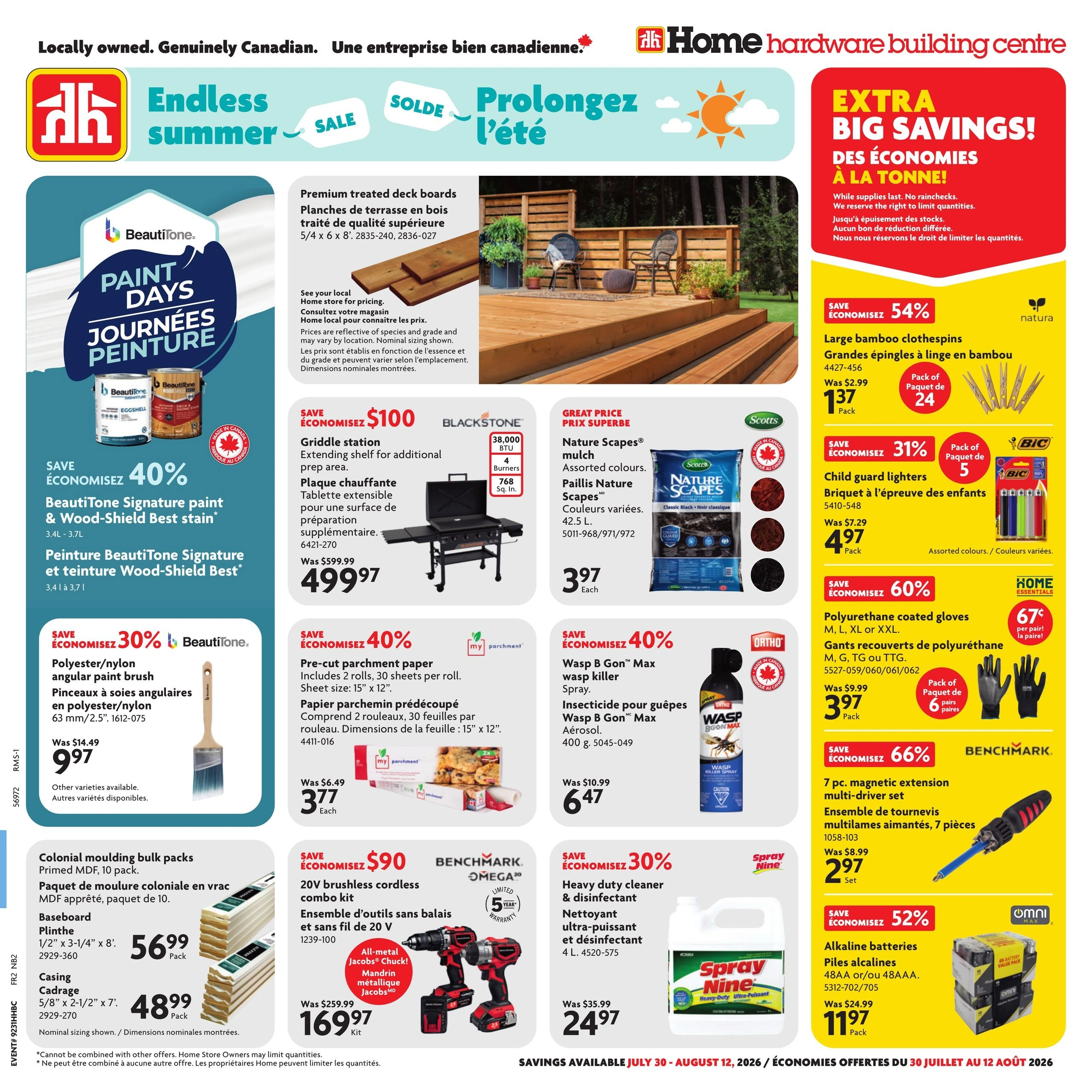 Home Hardware flyer page 1