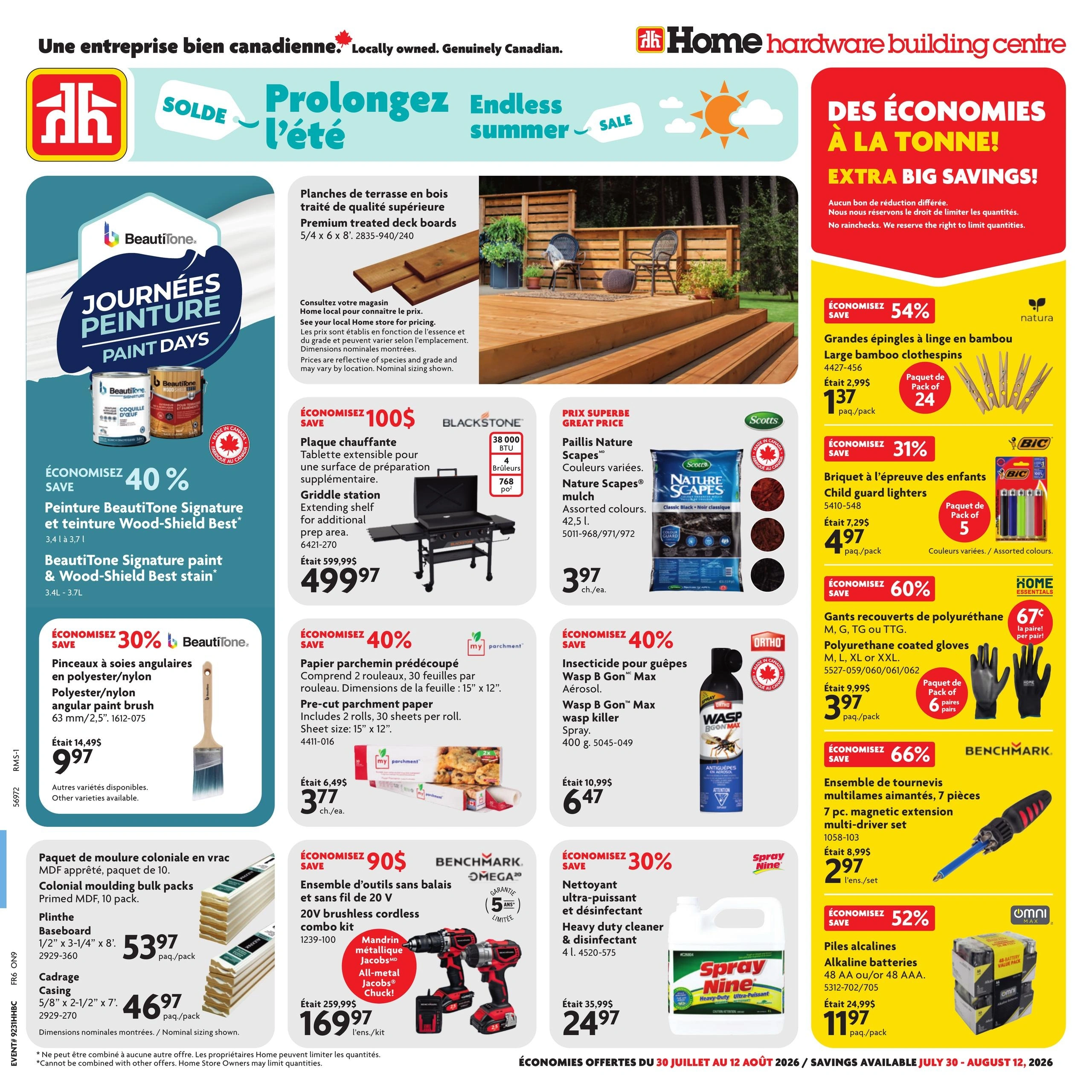 Home Hardware flyer page 1