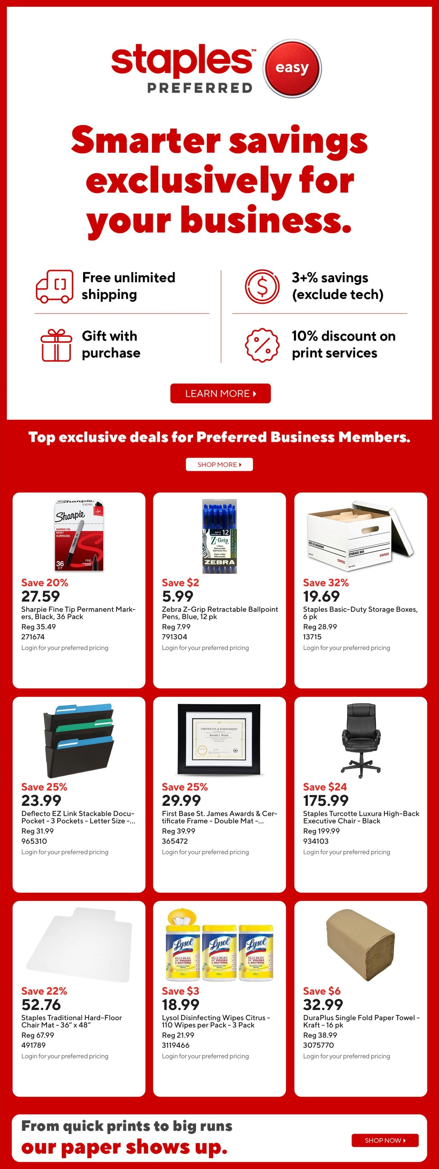 Staples flyer page 17