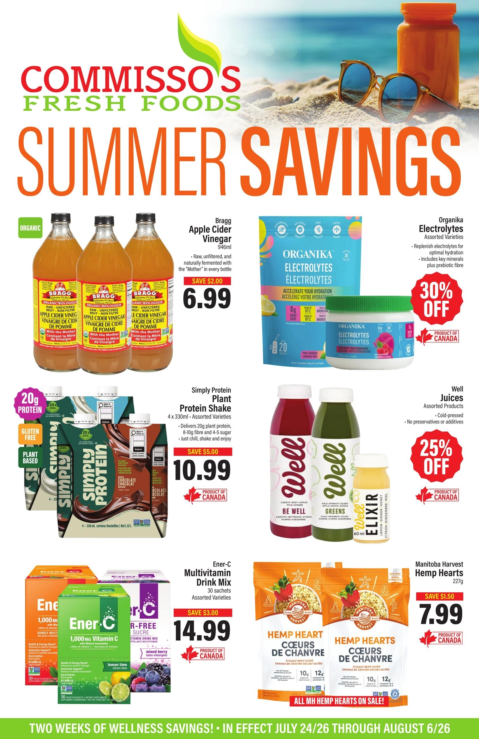 Commisso's Fresh Foods flyer page 1