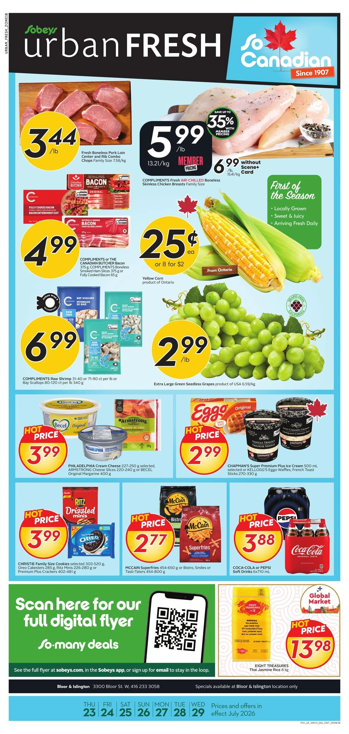 Sobeys flyer page 1