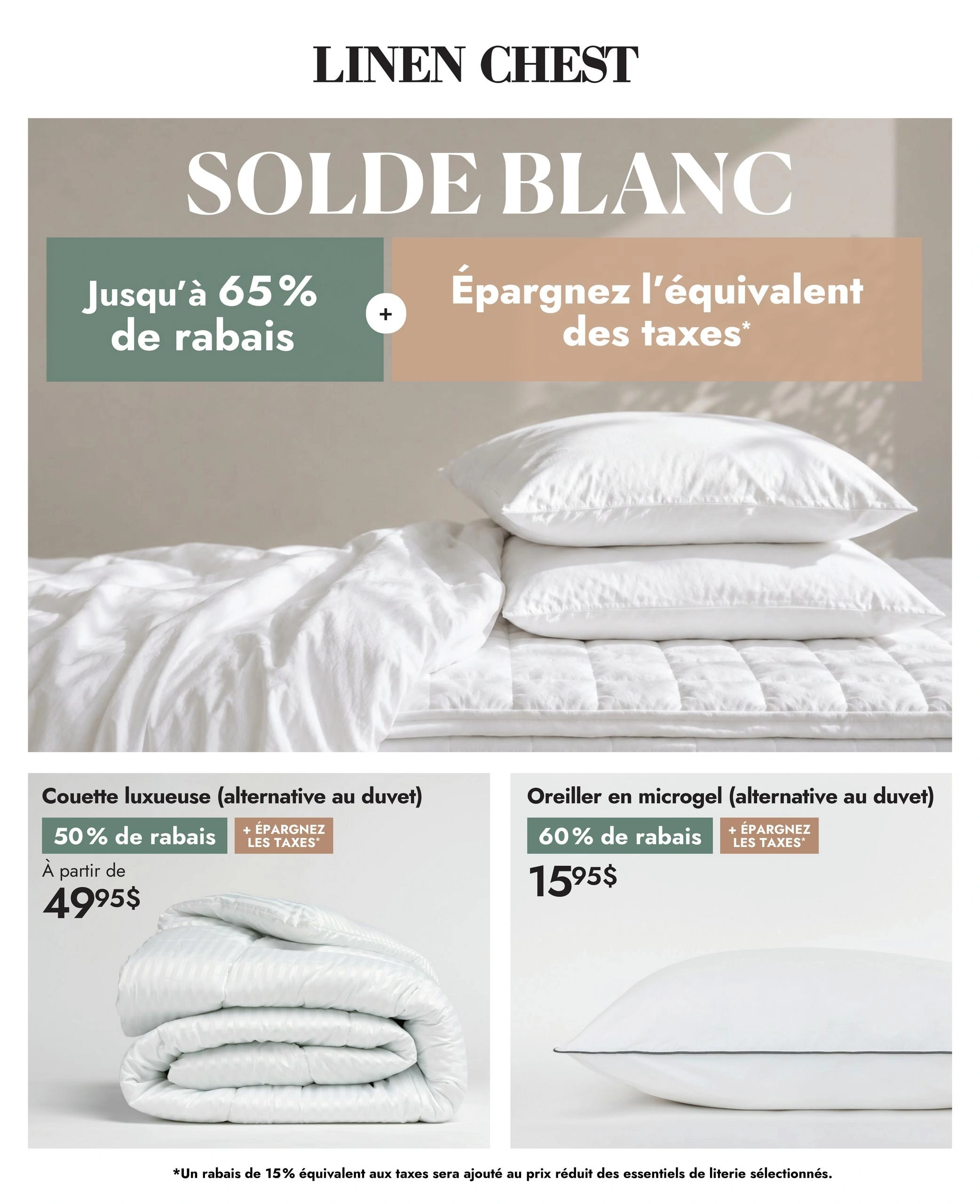 Linen Chest flyer page 1