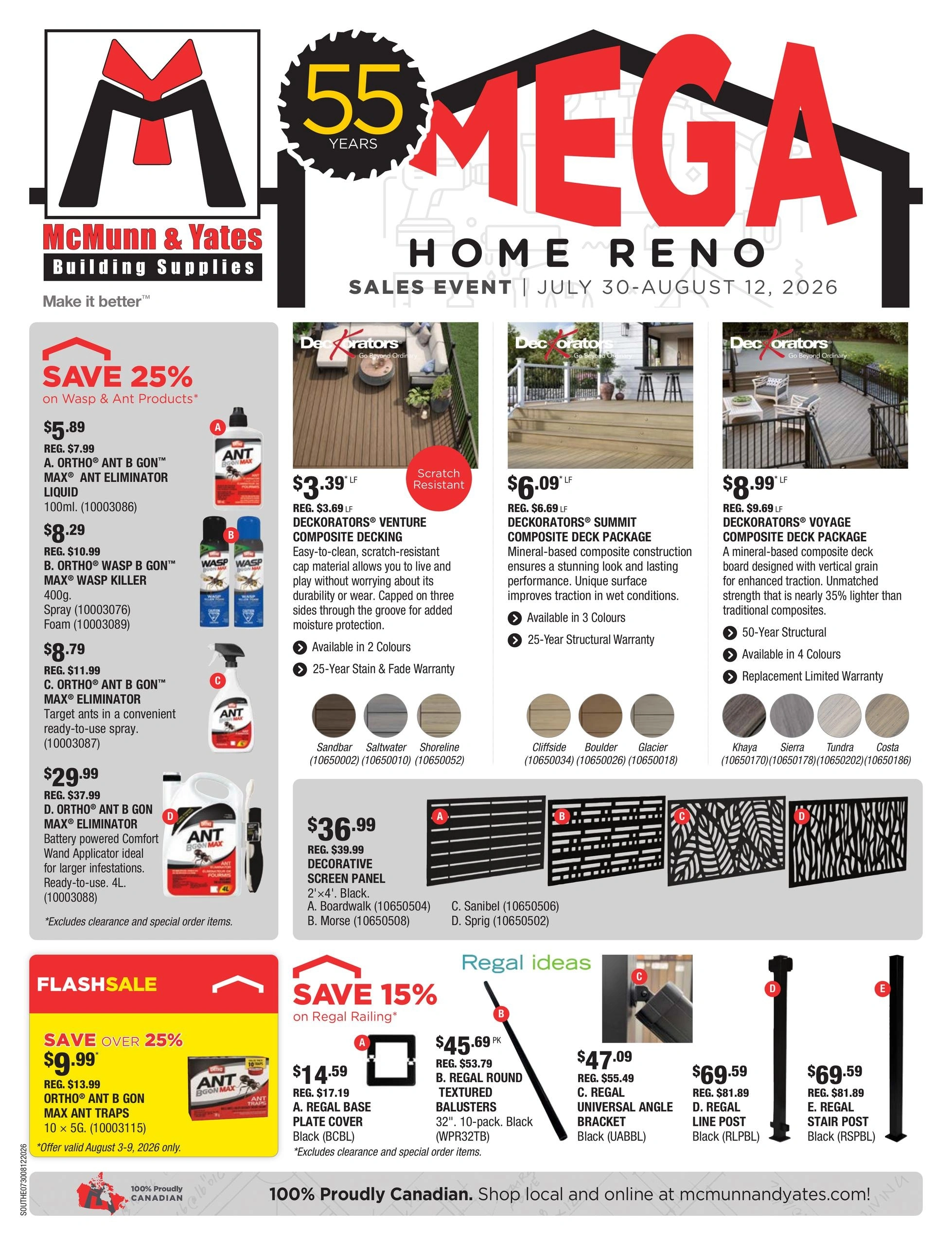 McMunn & Yates Building Supplies flyer page 1