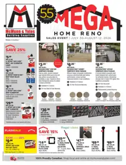 McMunn & Yates Building Supplies Flyer