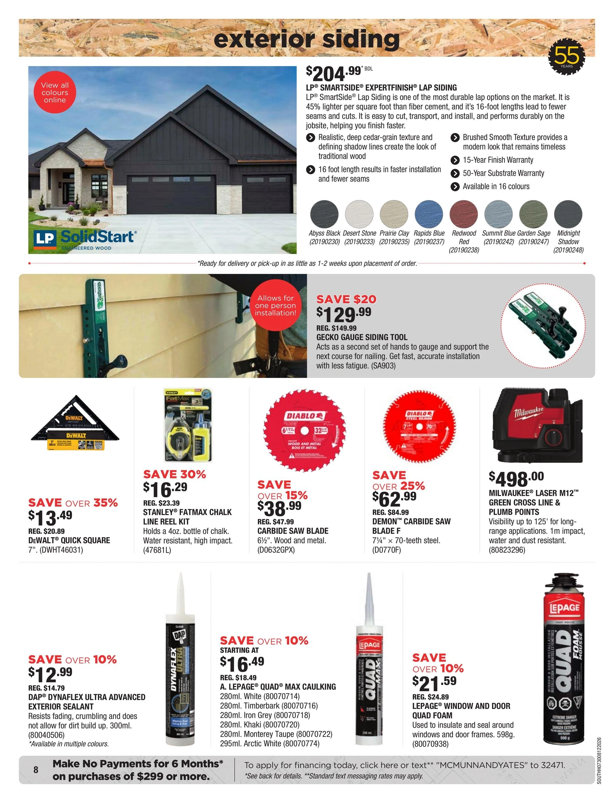 McMunn & Yates Building Supplies flyer page 8