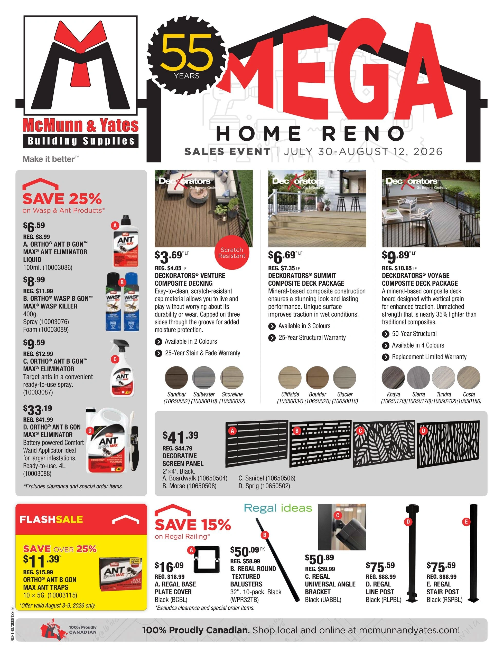 McMunn & Yates Building Supplies flyer page 1