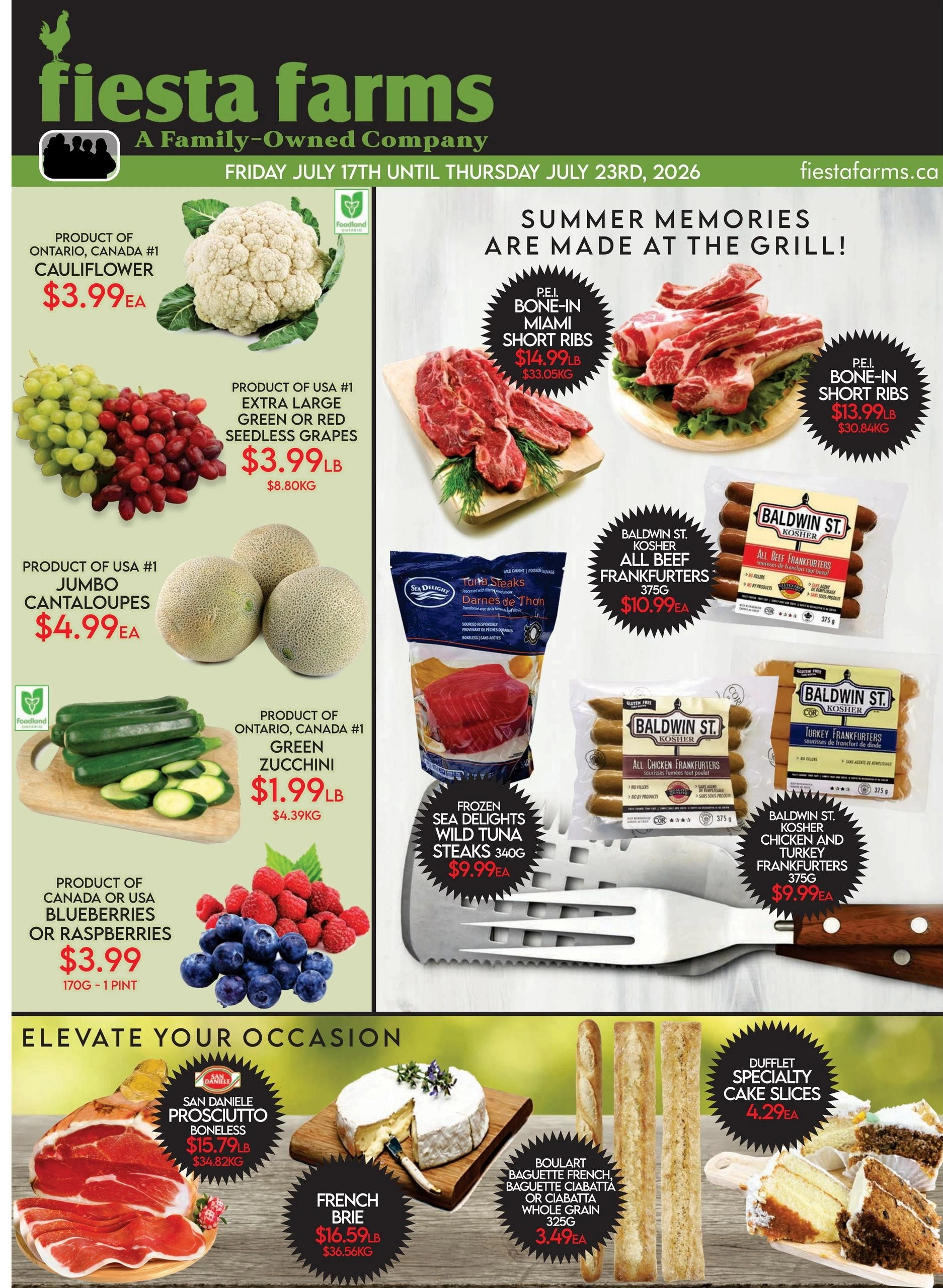 Fiesta Farms flyer page 1