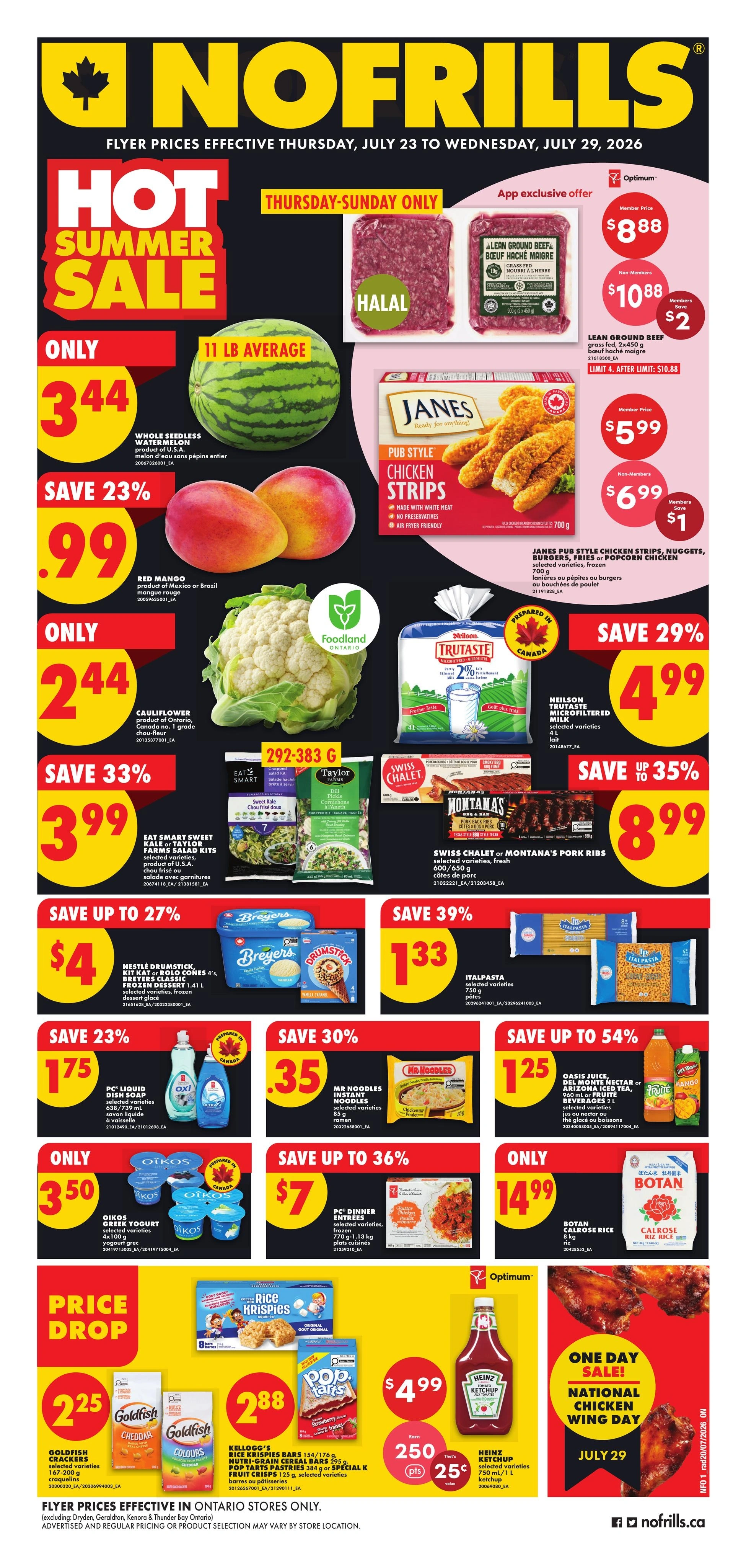 No Frills flyer page 1