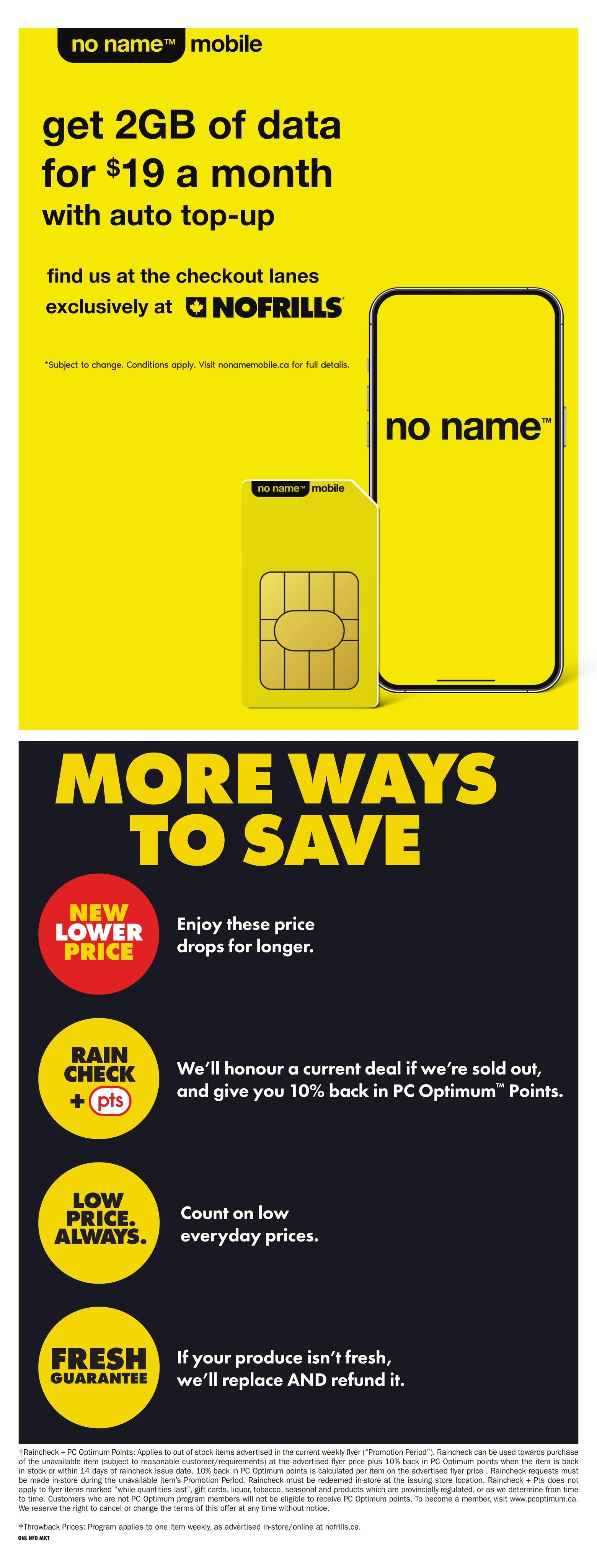 No Frills flyer page 17