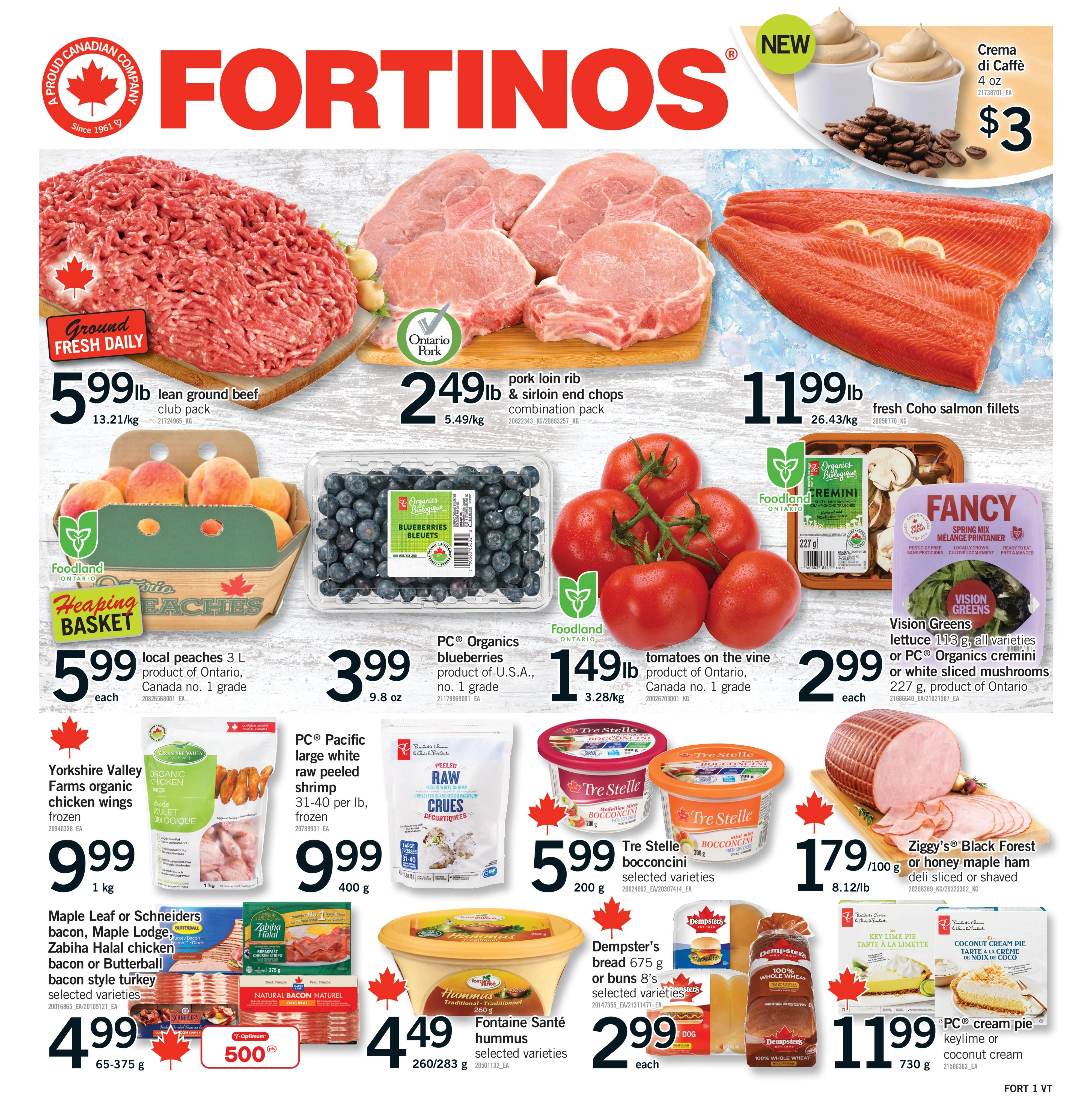 Fortinos flyer page 1