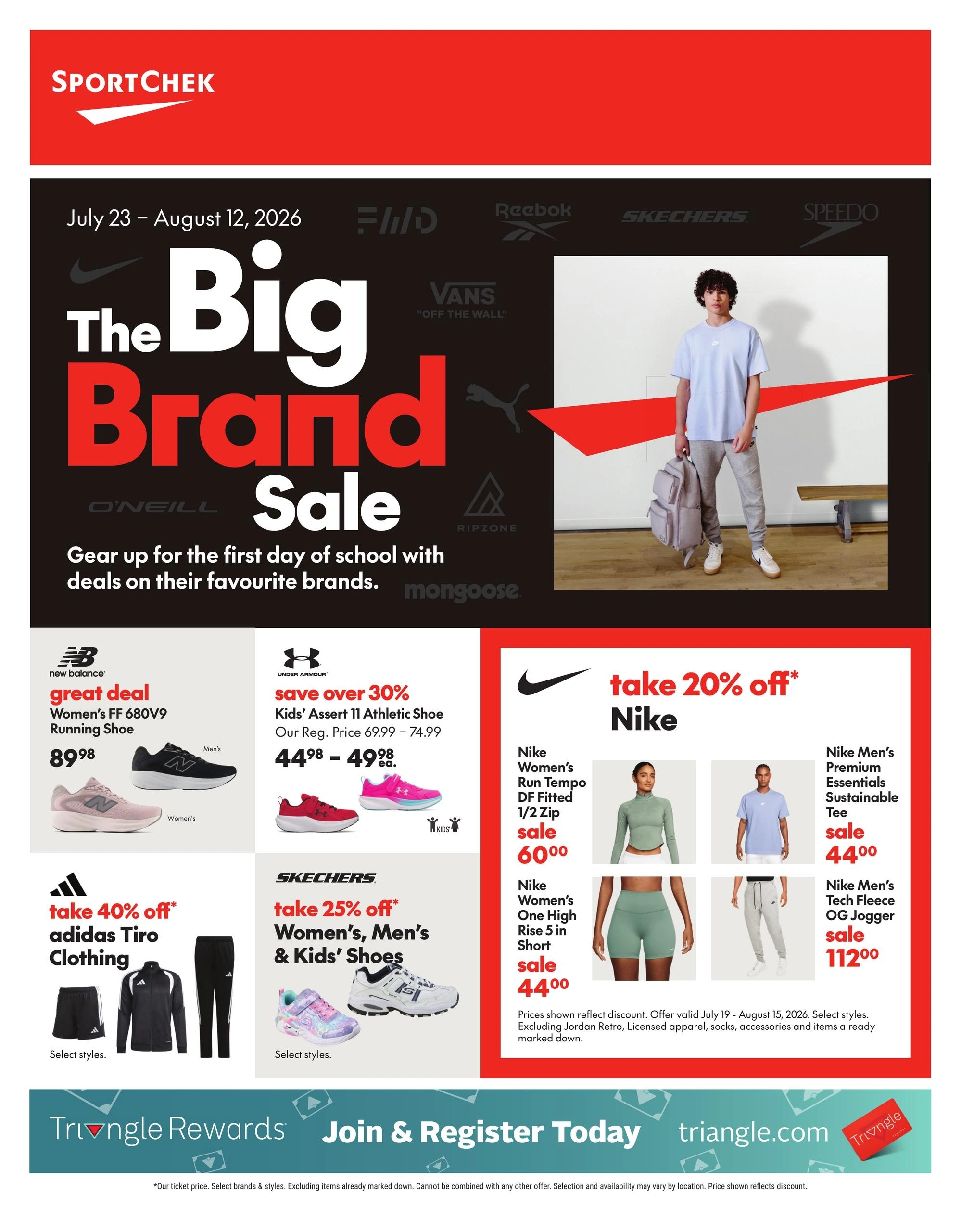 Sport Chek flyer page 1
