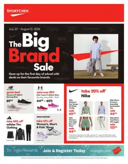 Sport Chek Flyer