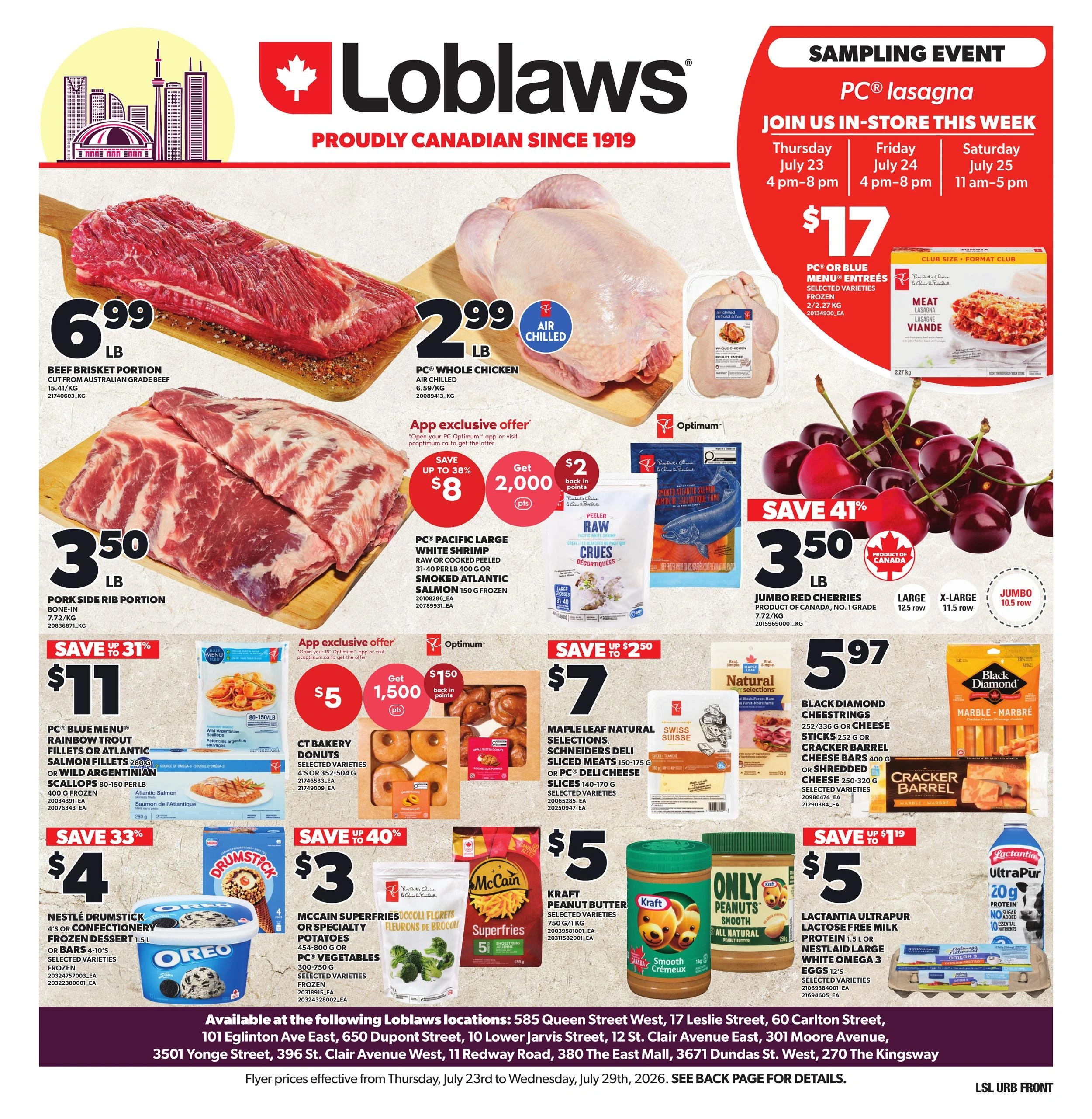 Loblaws flyer page 1