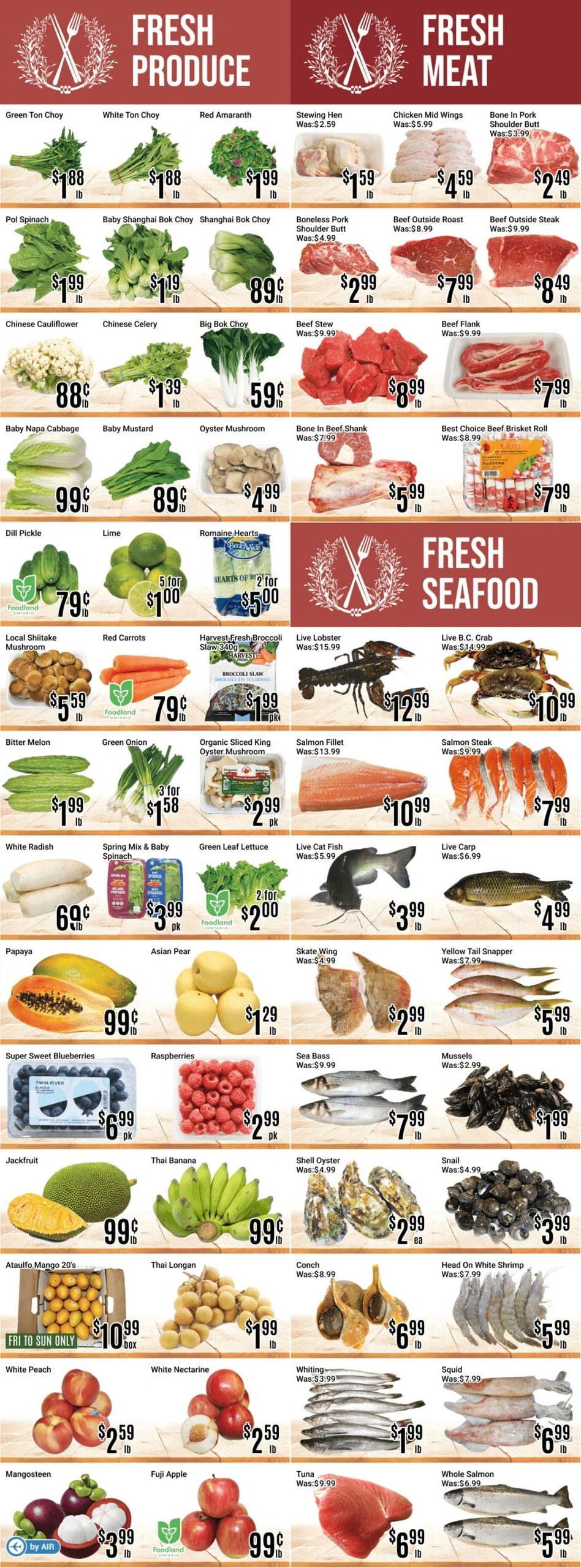 Nations Fresh Foods flyer page 4