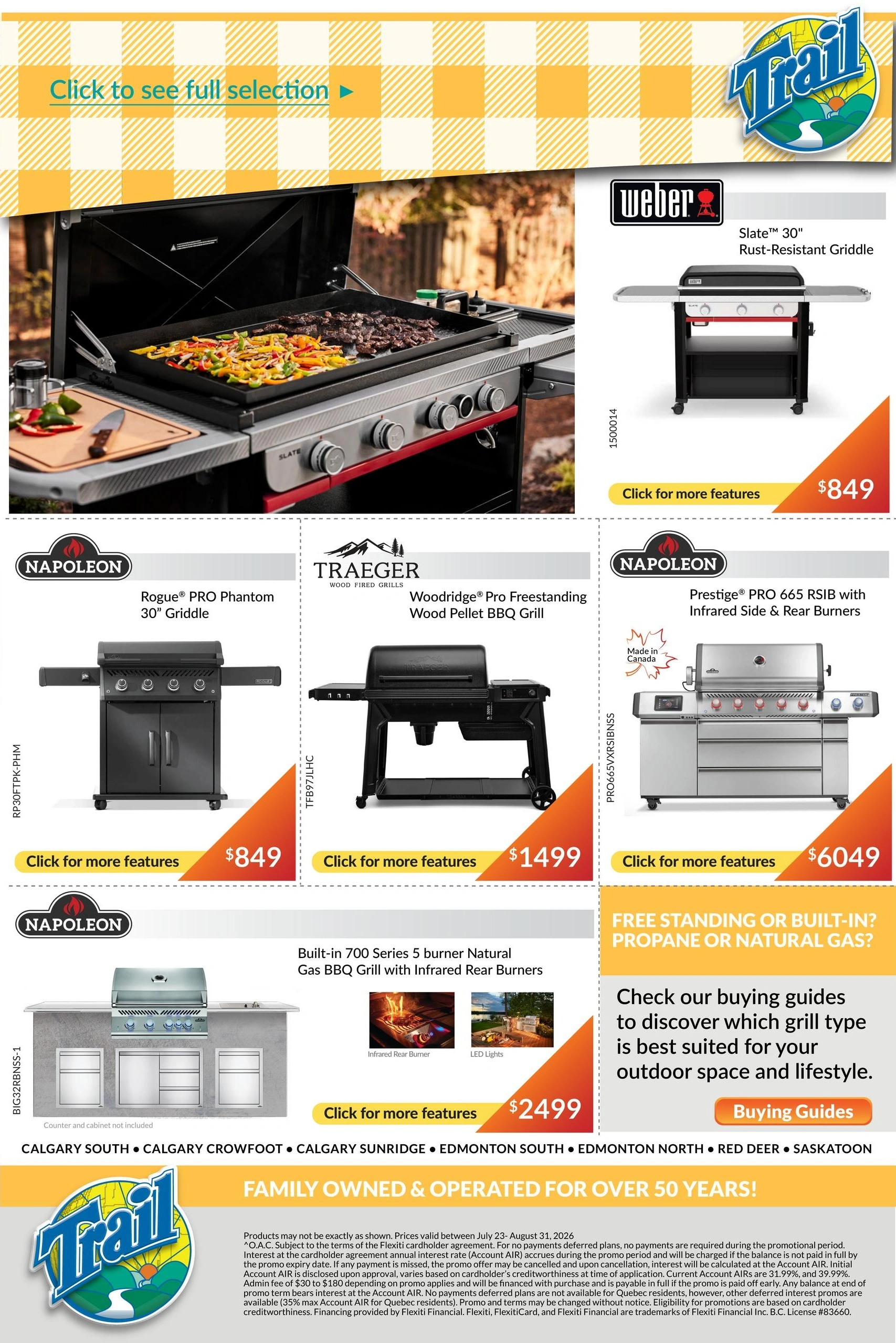 Trail Appliances flyer page 8