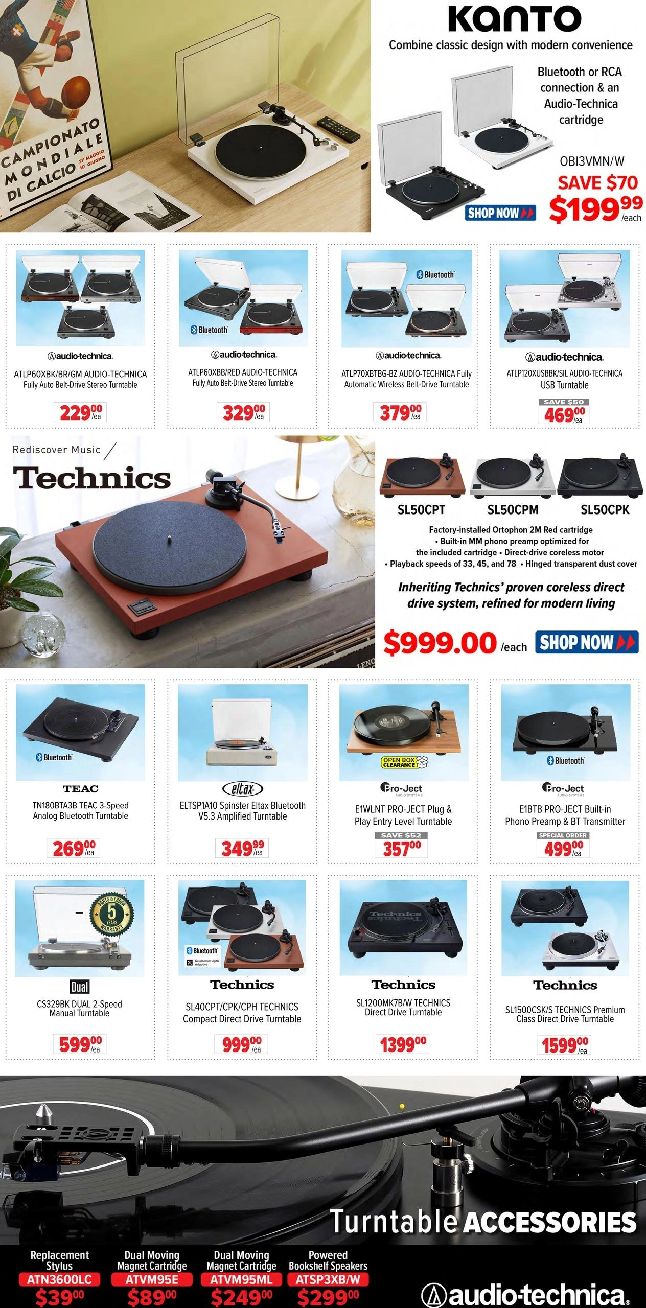 2001 Audio Video flyer page 11
