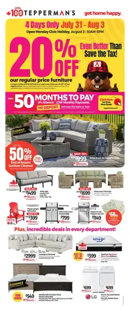 Tepperman's Tepperman's: Even Better Than Save the Tax!