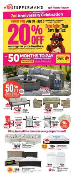 Tepperman's Tepperman's: Even Better Than Save the Tax!