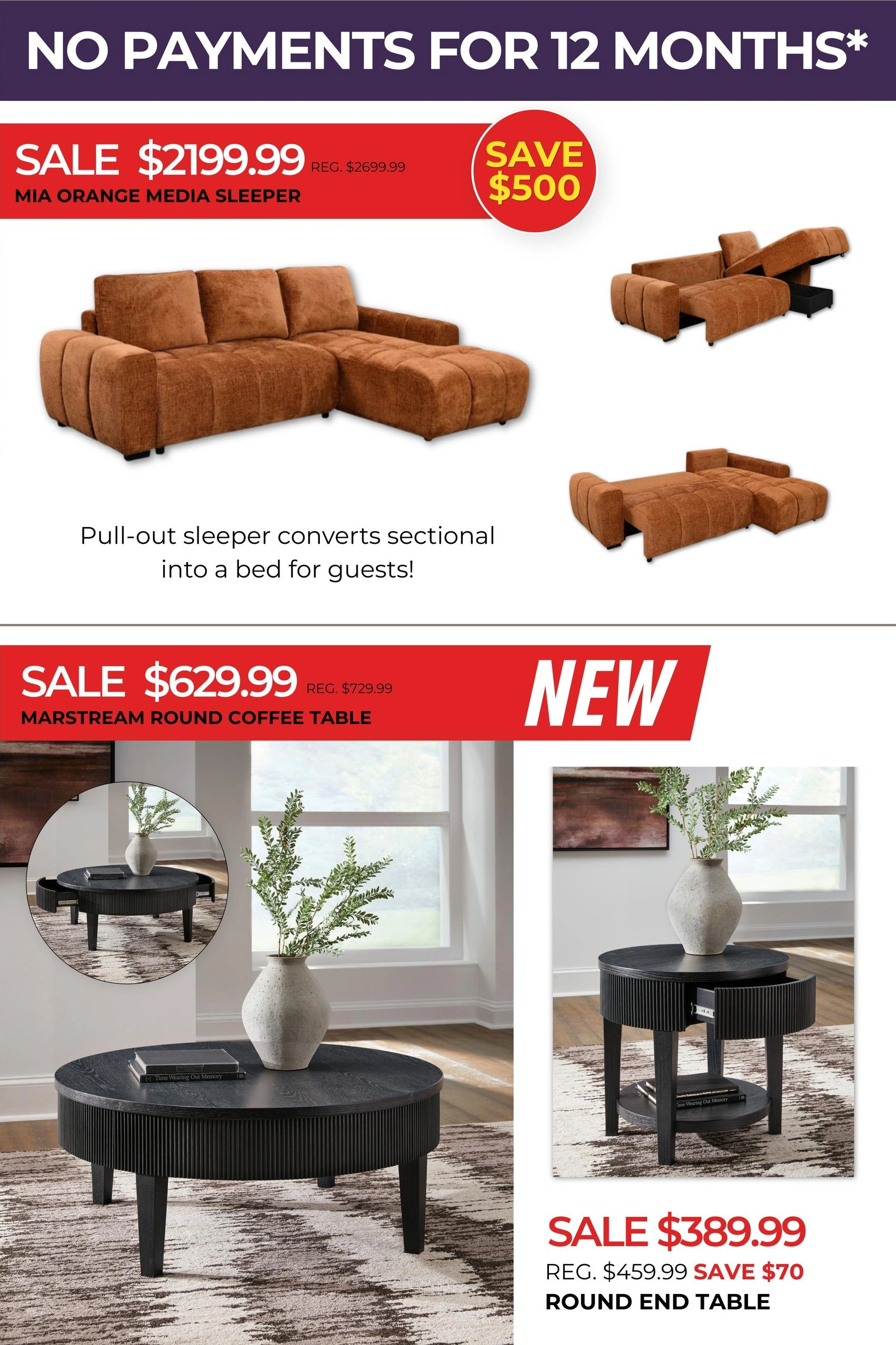 Cohen's Home Furnishings flyer page 4