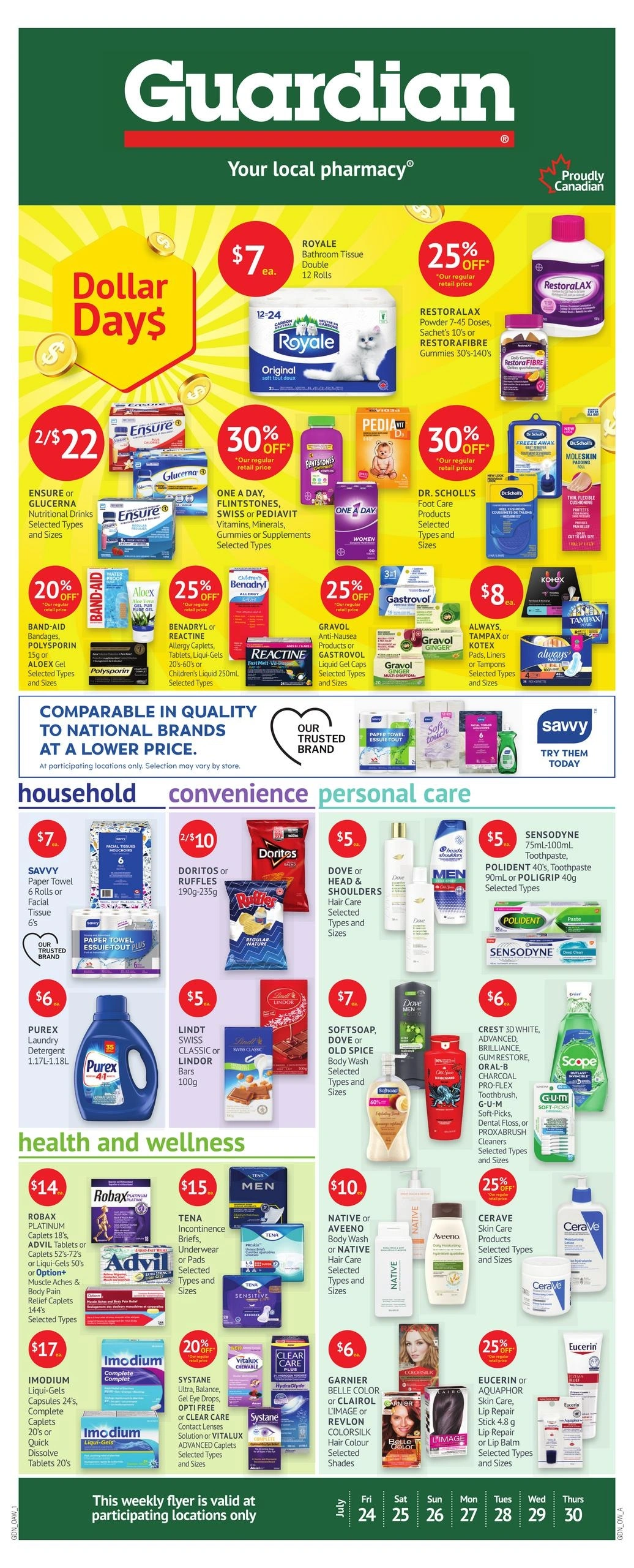 Guardian flyer page 1