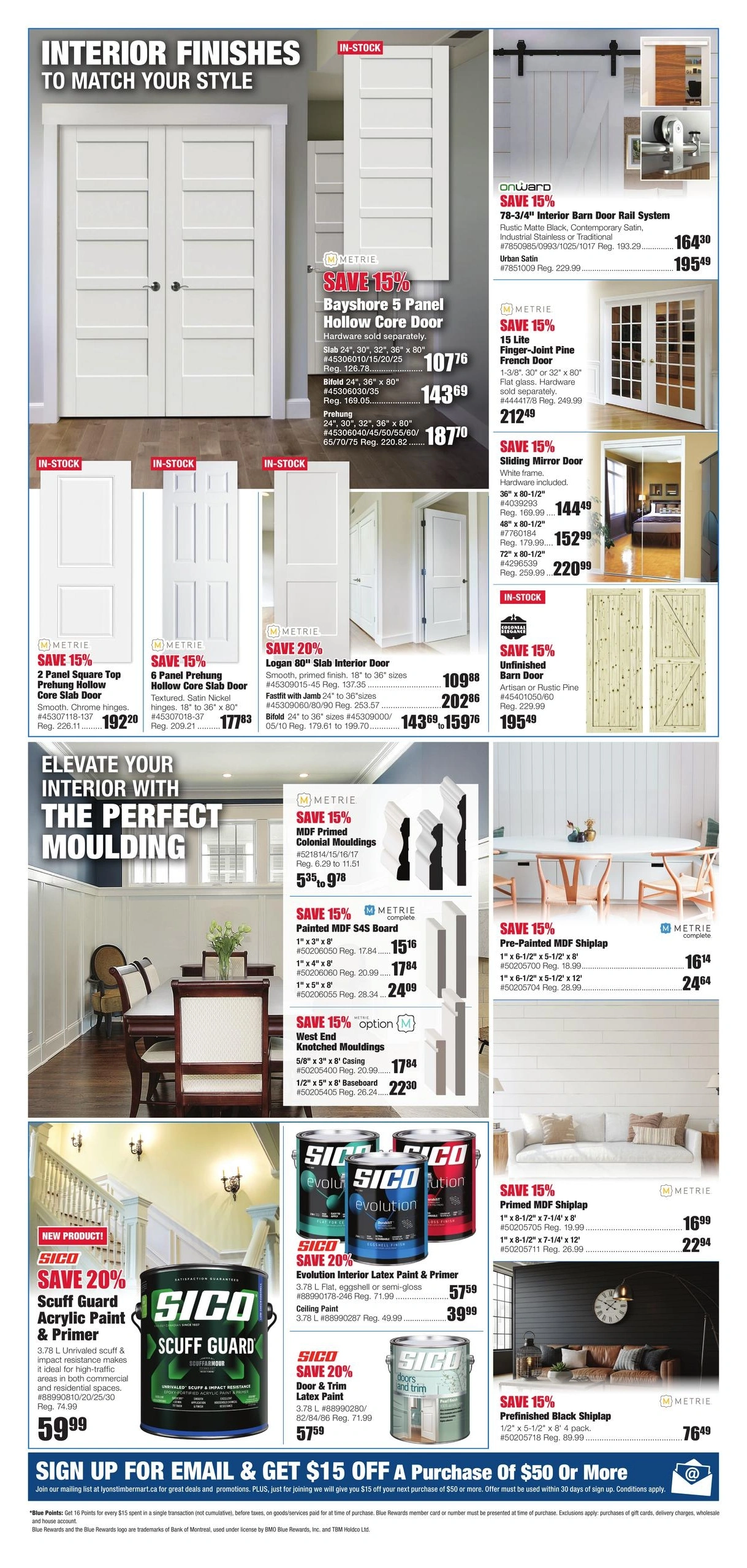 Timber Mart flyer page 3