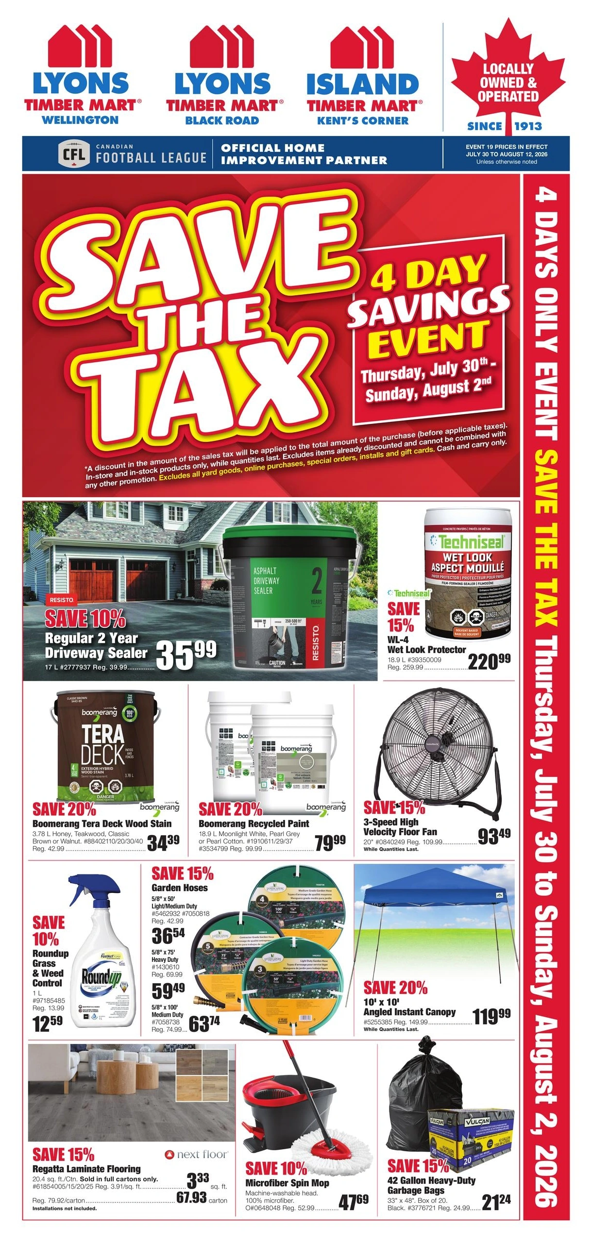 Timber Mart flyer page 5