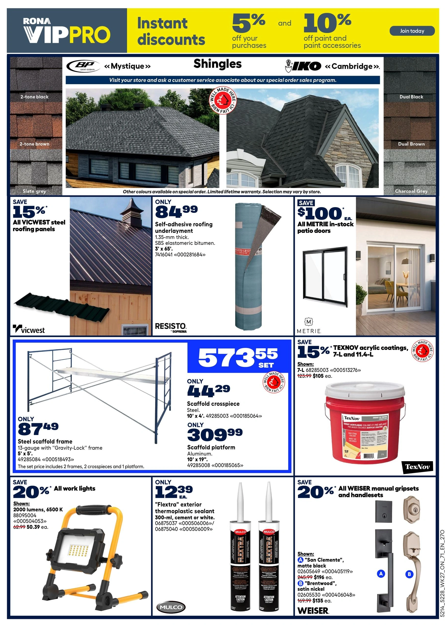 RONA & RONA + flyer page 11