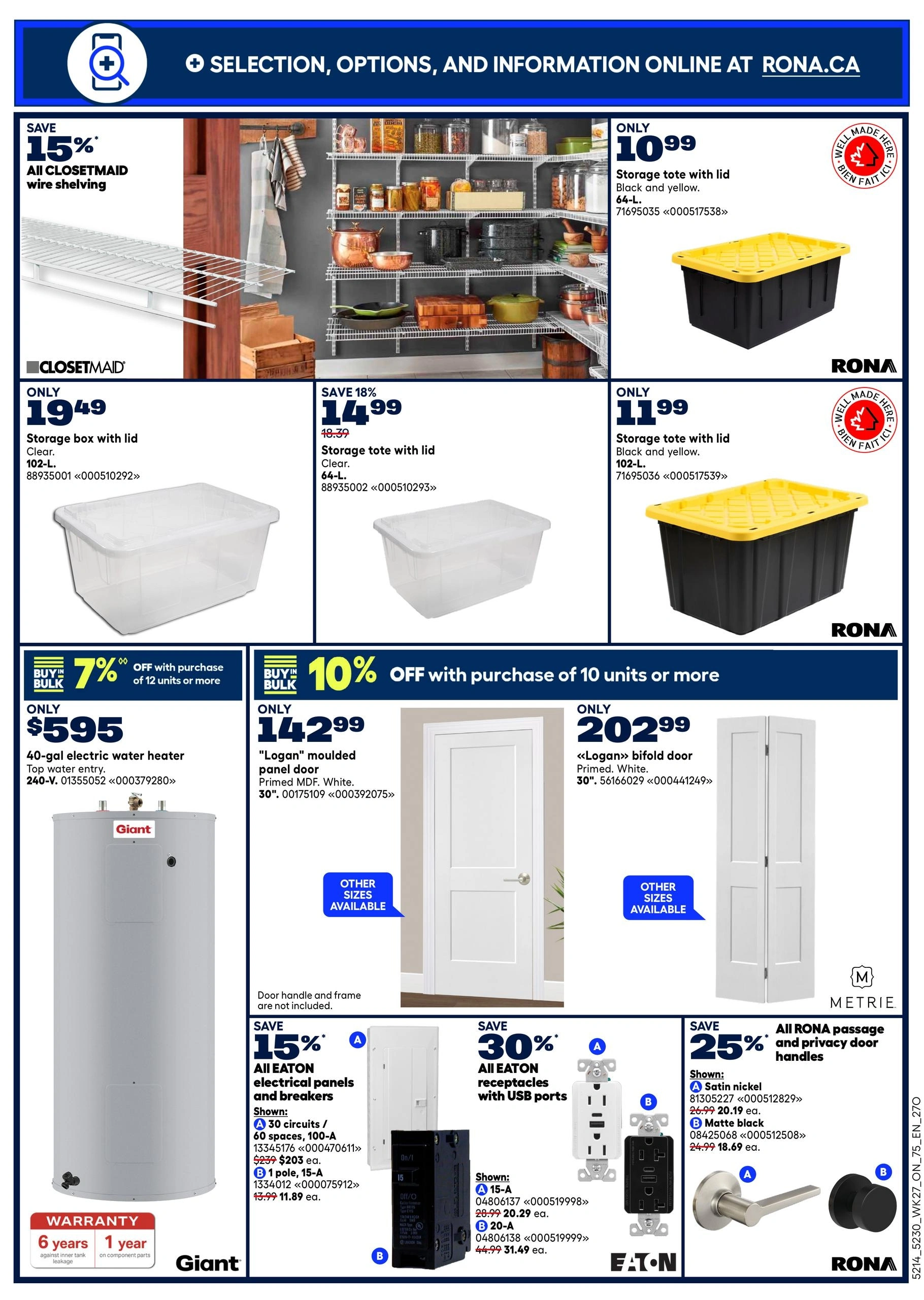 RONA & RONA + flyer page 15