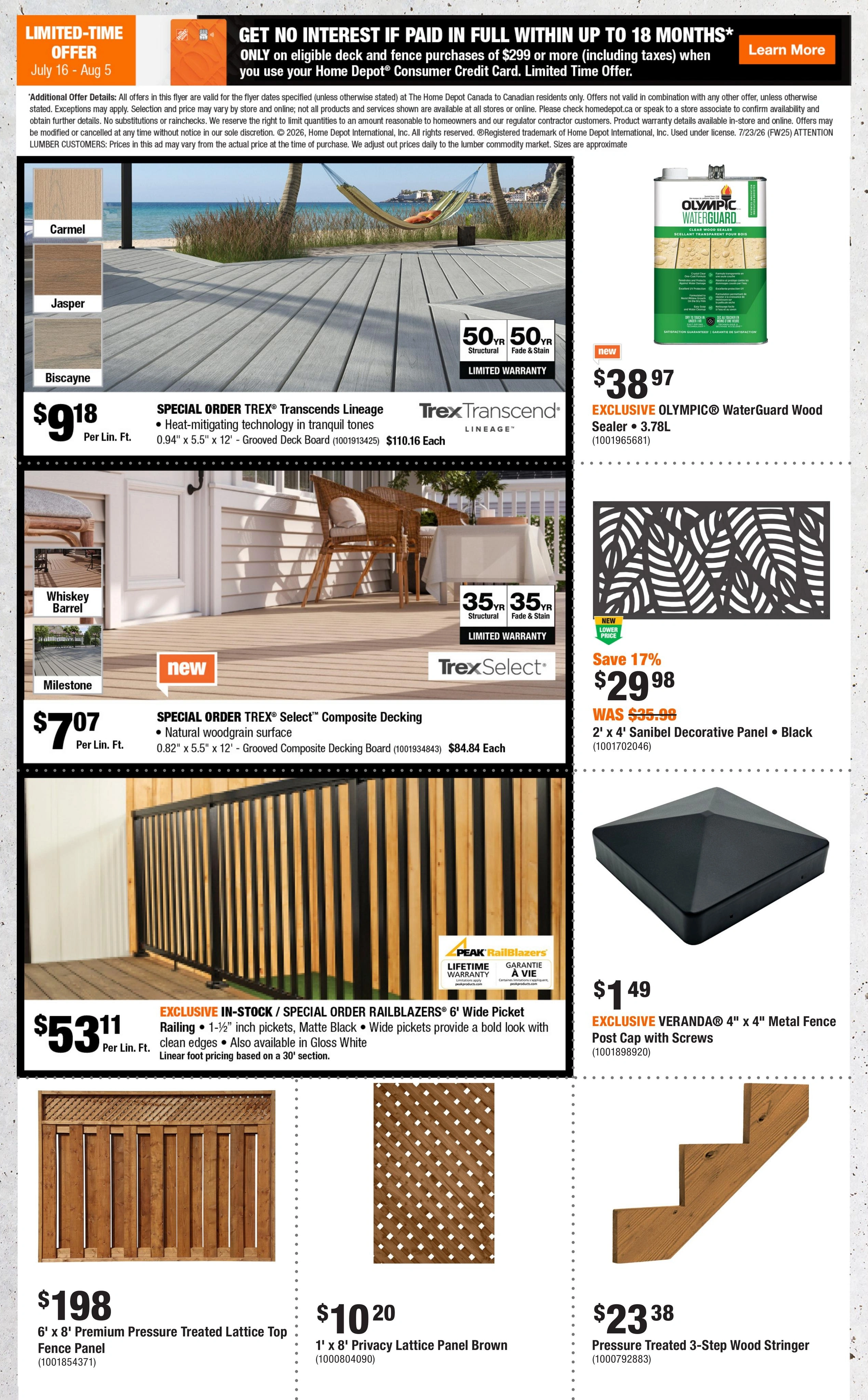 Home Depot flyer page 7
