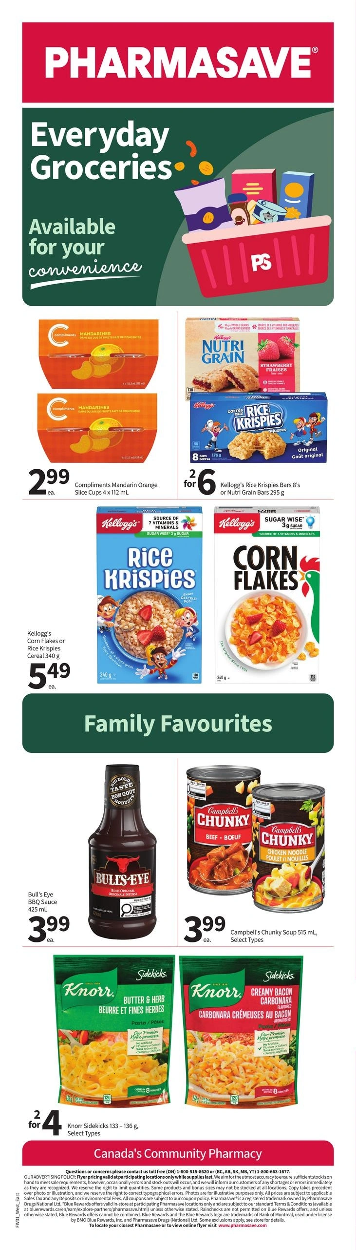 Pharmasave flyer page 1