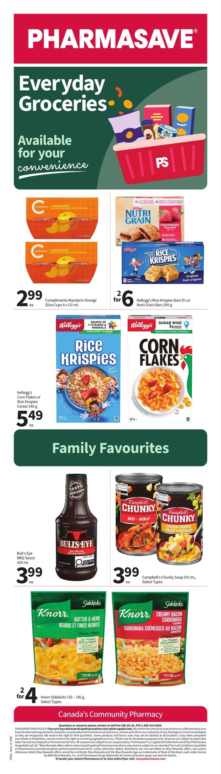 Pharmasave flyer page 1