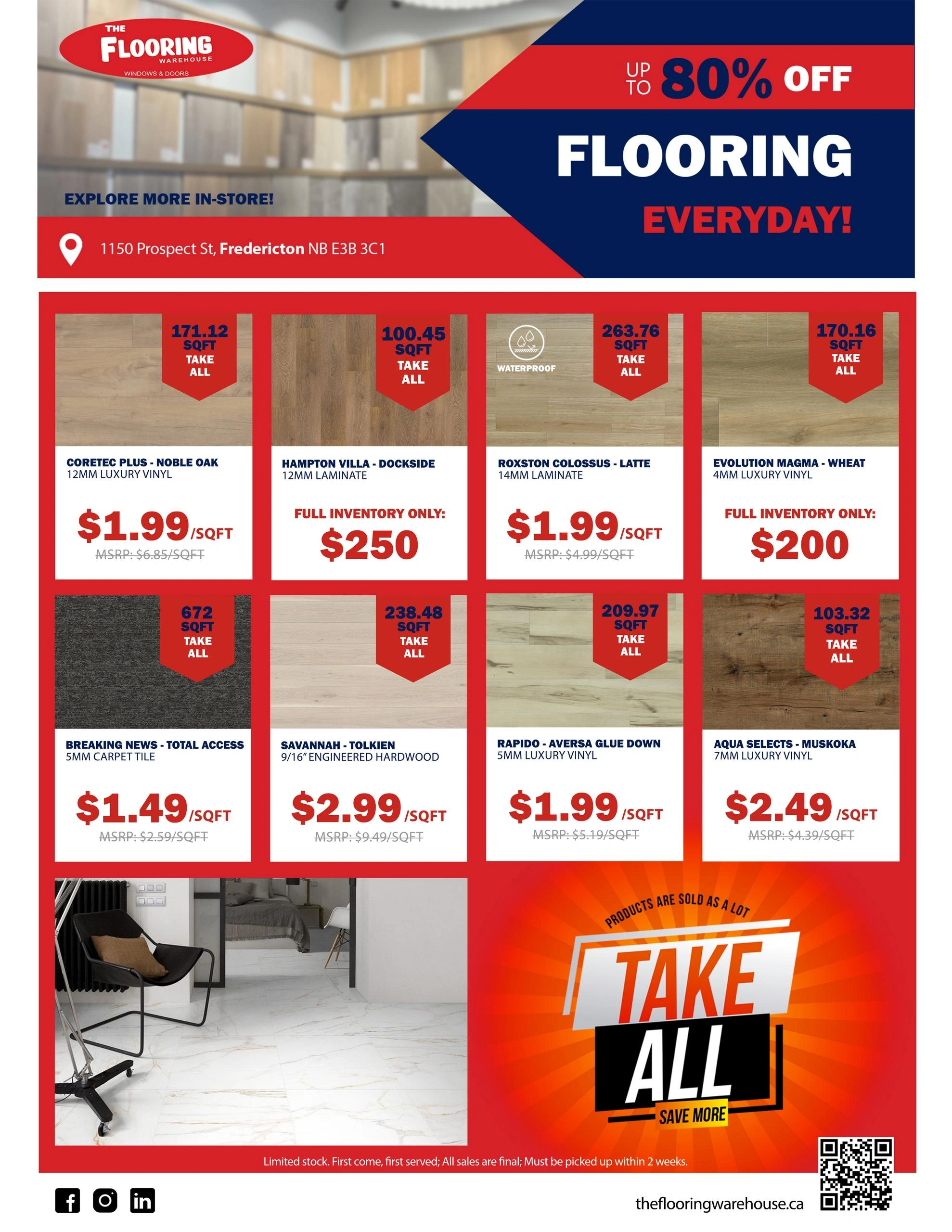 The Flooring Warehouse flyer page 5