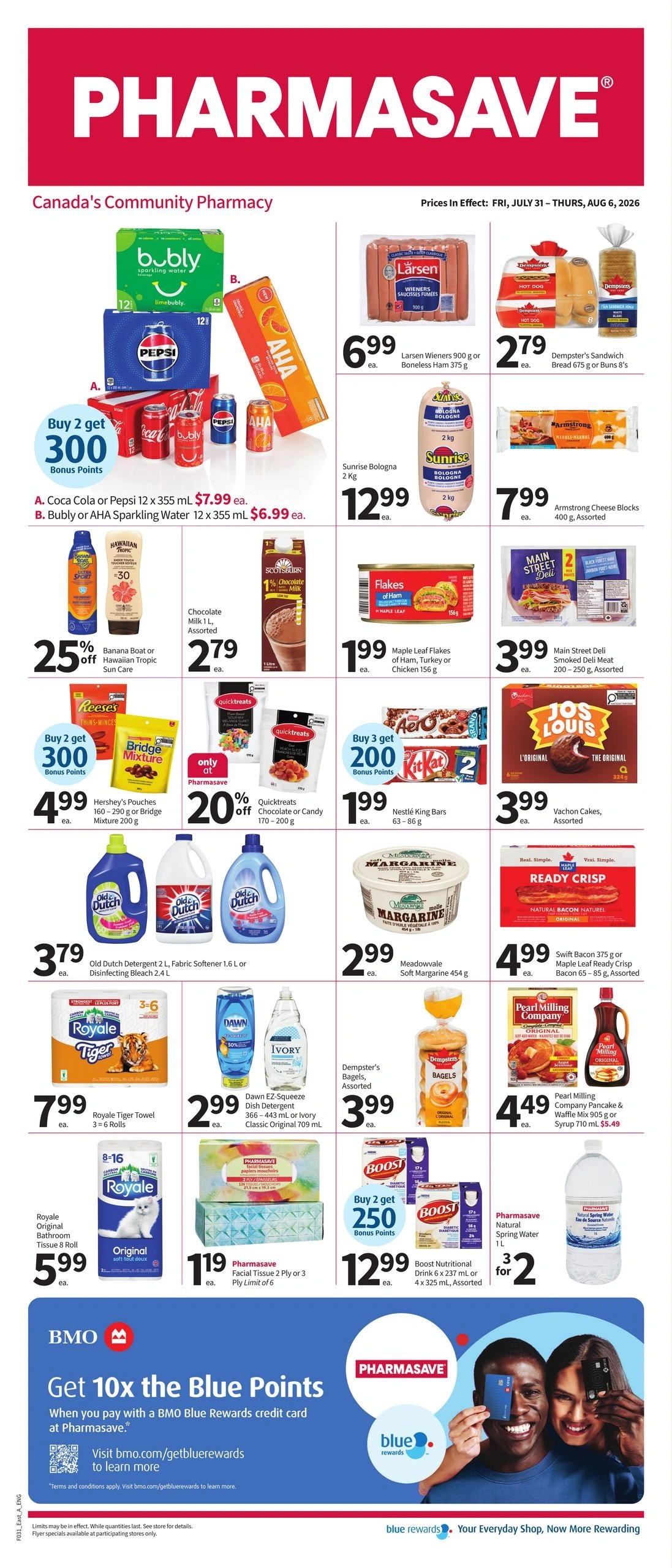 Pharmasave flyer page 1